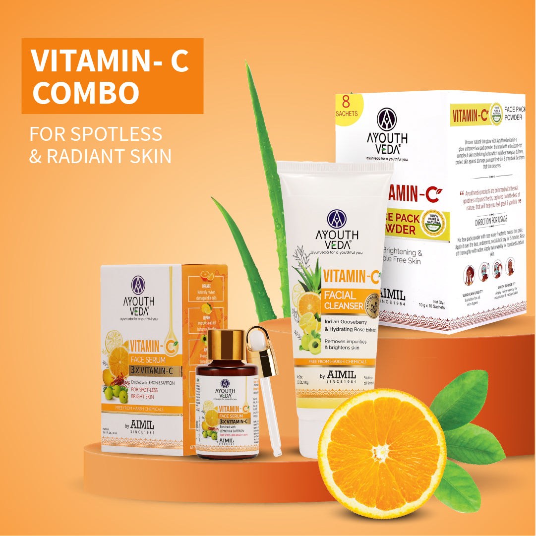 Vitamin-C Facial Cleanser 100g - Ayouthveda