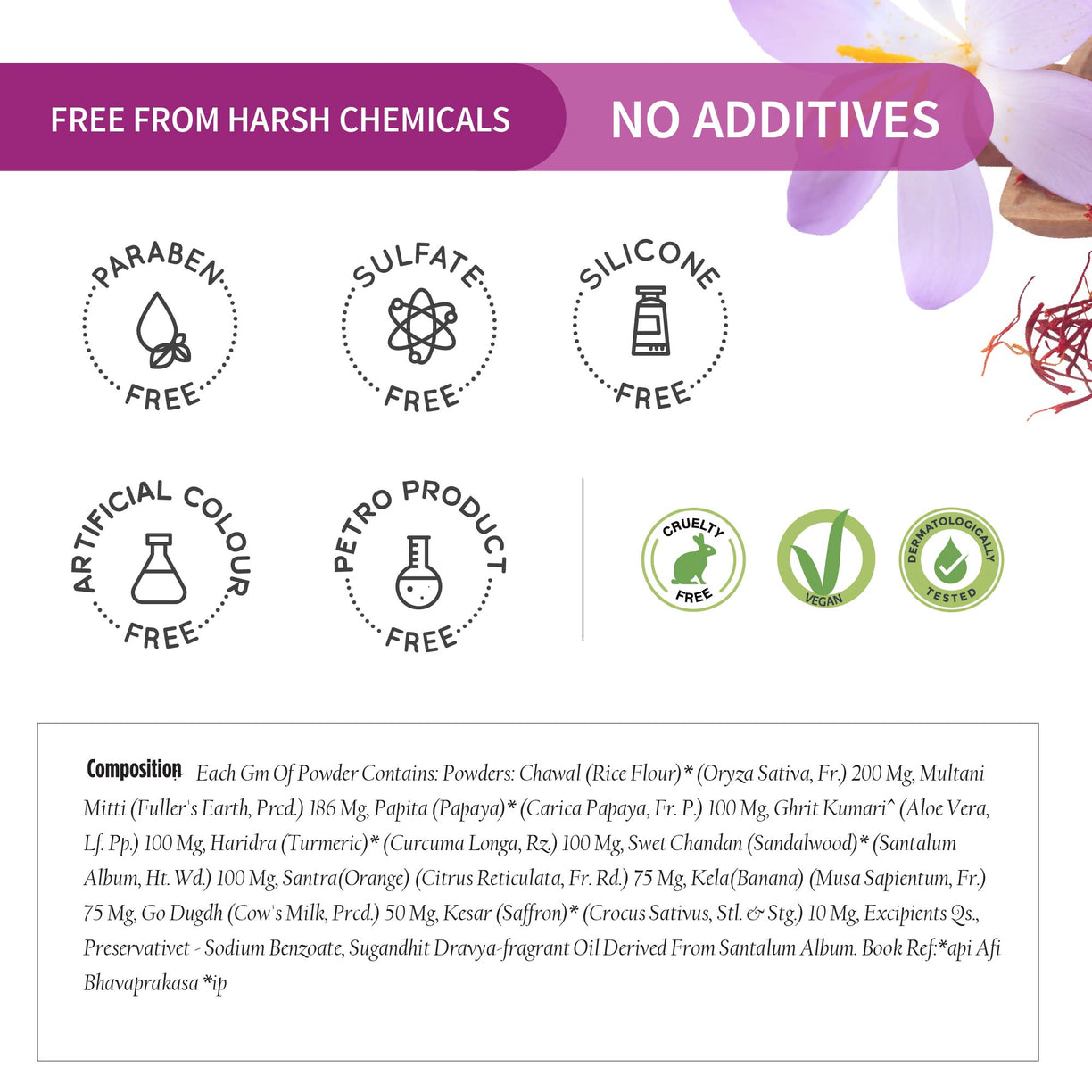 D-Tan Face Pack Powder For Tan Removal ( Net Qty -80g )