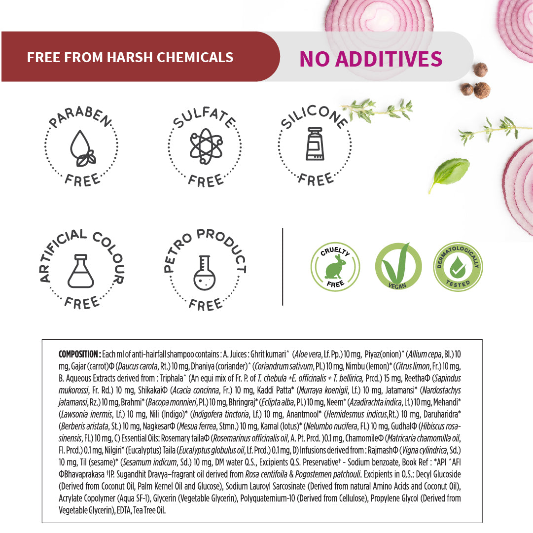 Anti-Hair Fall Tonic For Hair Fall Control & Re-growth -( Net Qty- 100ml)