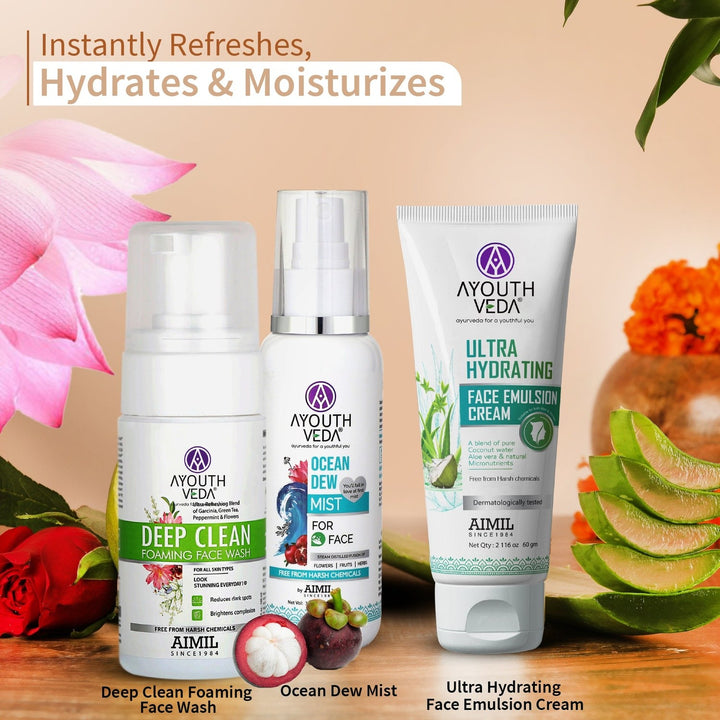 Daily CTM Regimen (For All Skin) - Ayouthveda