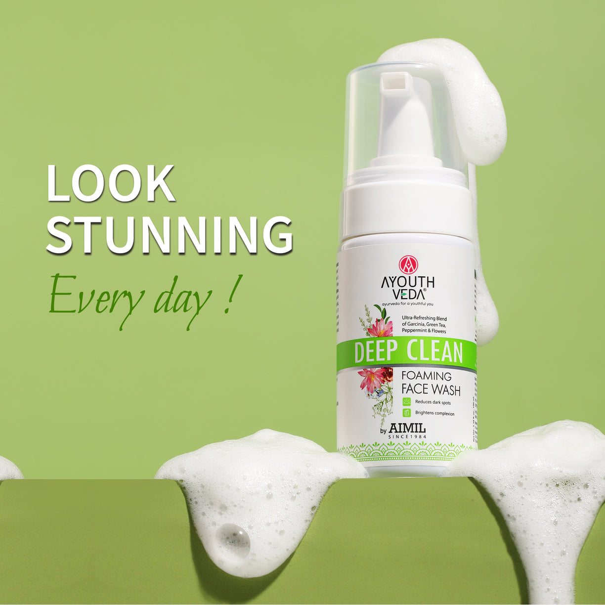 Deep Clean Foaming Face Wash With Ultra-Refreshing Formula ( Net Qty-100ml )