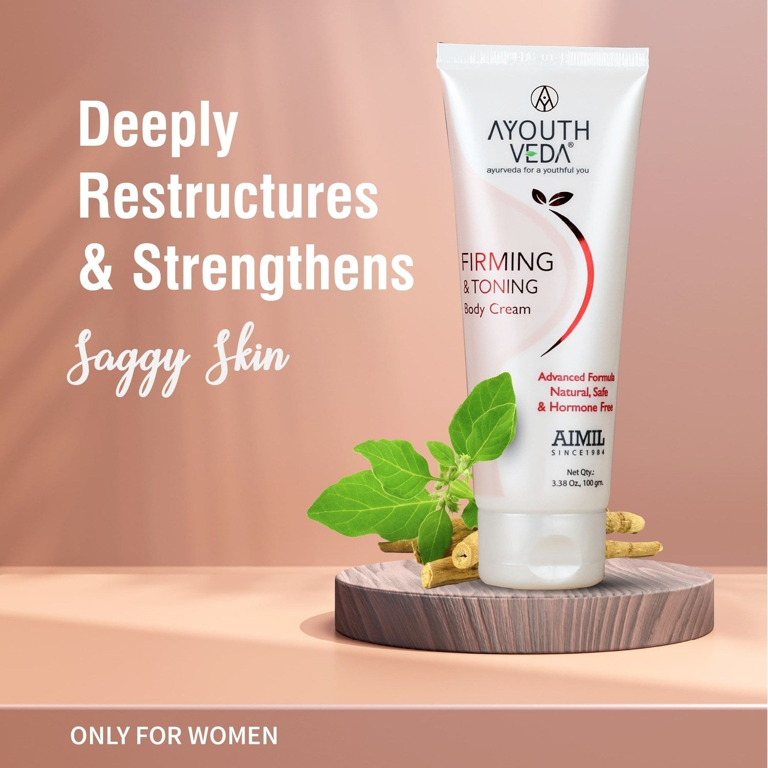 Firming & Toning Body Cream ( Net Qty-100g ) - Ayouthveda