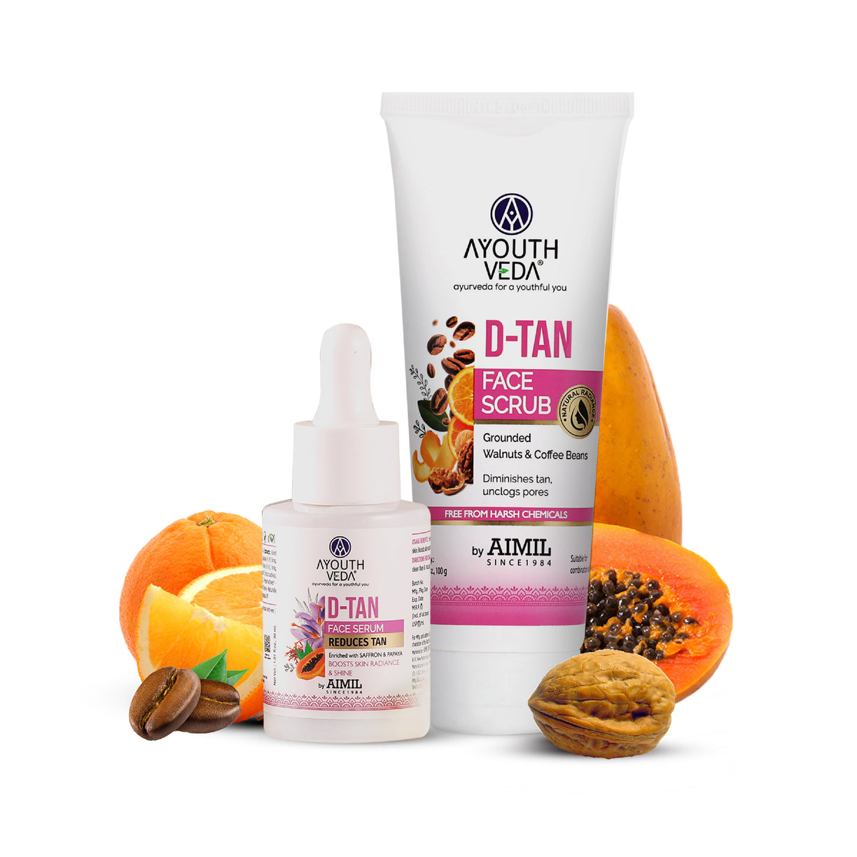 Dtan Serum 30 ml + Dtan Scrub 100g