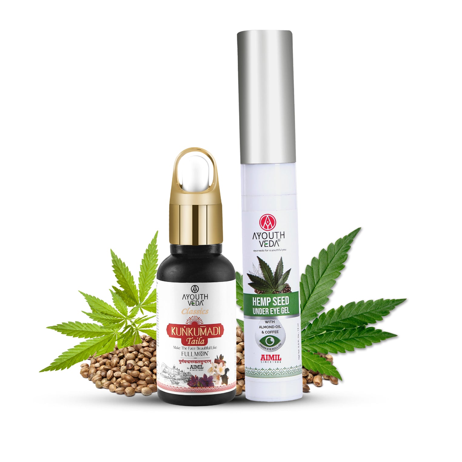 Kunkumadi Taila + Hemp Under Eye Gel