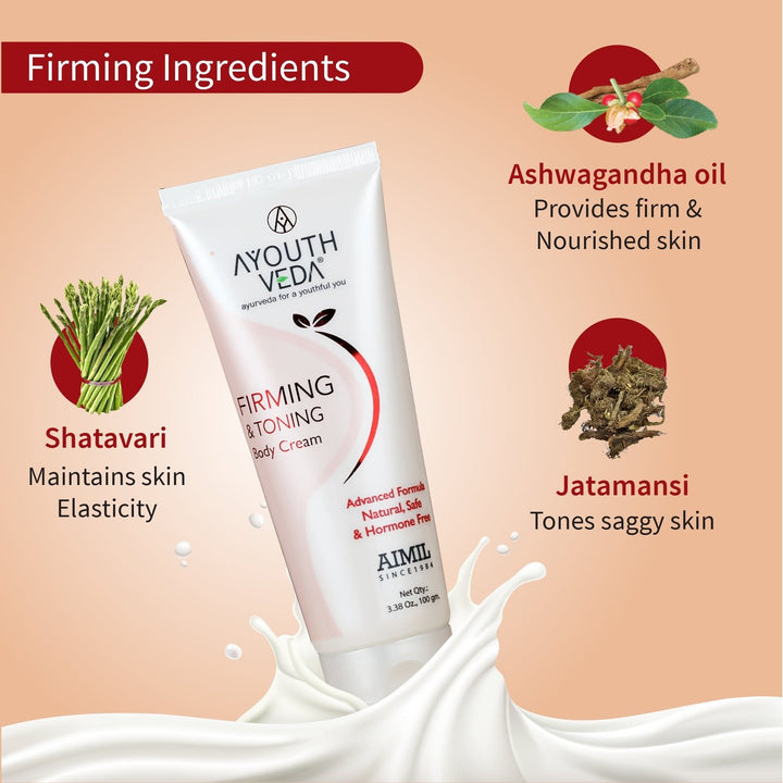 Firming & Toning Body Cream ( Net Qty-100g ) - Ayouthveda