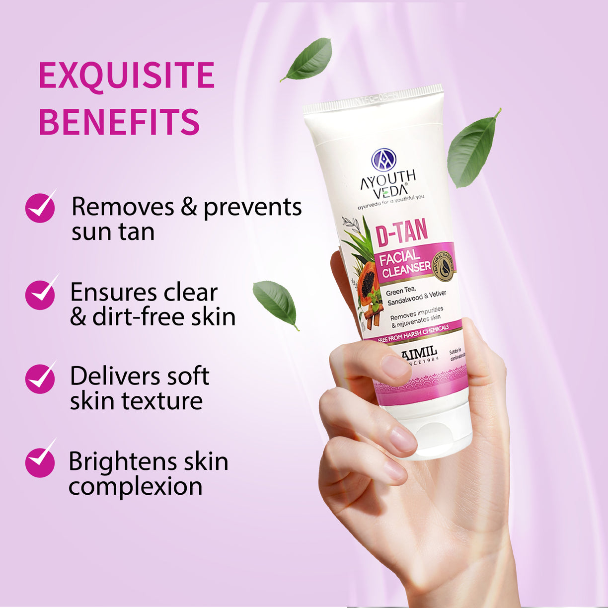 D-tan Serum 30 ml +  D-tan Cleanser 100g