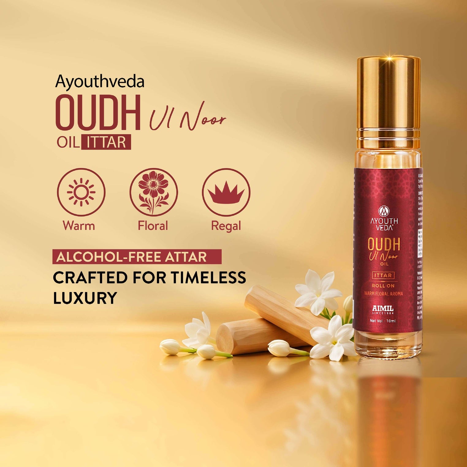 Oudh Ittar Roll ON 10ml