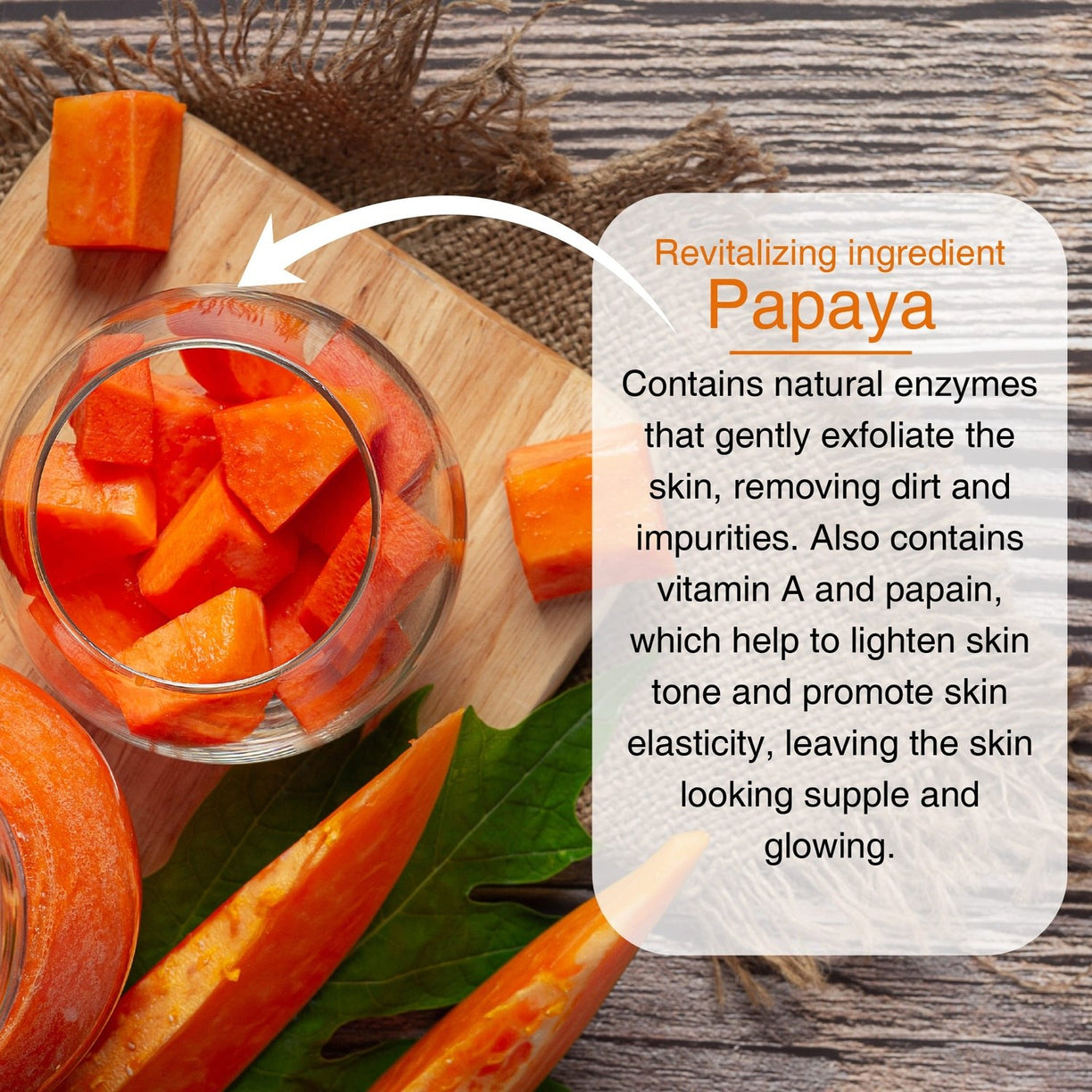 Papaya Vera Face Wash  100 g - Ayouthveda