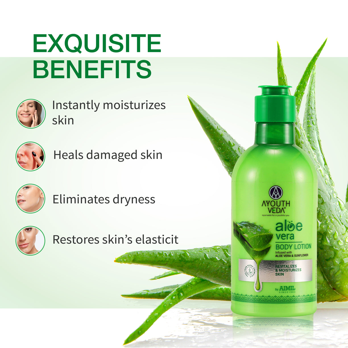 Aloe Vera Soap 100g + Aloe Vera Body Lotion 250 ml