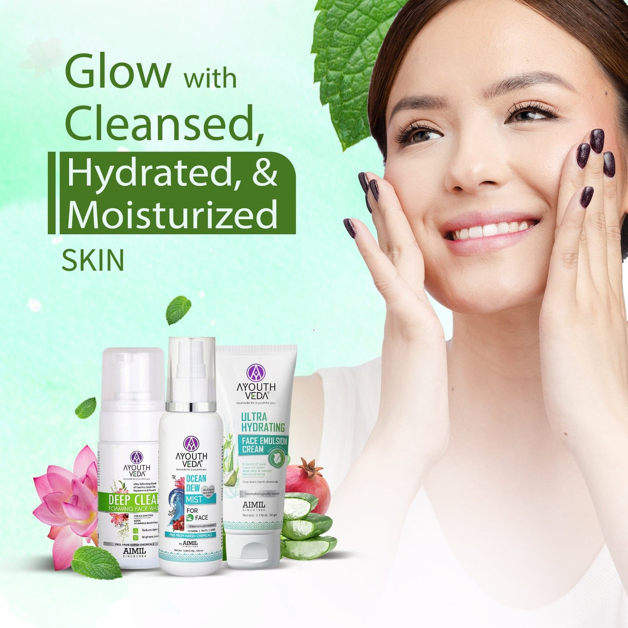 Daily CTM Regimen (For All Skin) - Ayouthveda