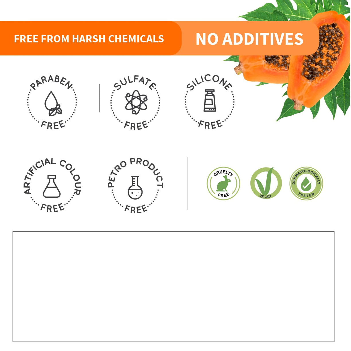 Ayouthveda Papaya Vera Face Cream | Nourishing Moisturizer for Blemish-Free, Even-Toned & Radiant Skin | With Papaya Enzymes & Sunflower Oil | Deep Hydration, Smooth Texture & Youthful Glow | 50 g