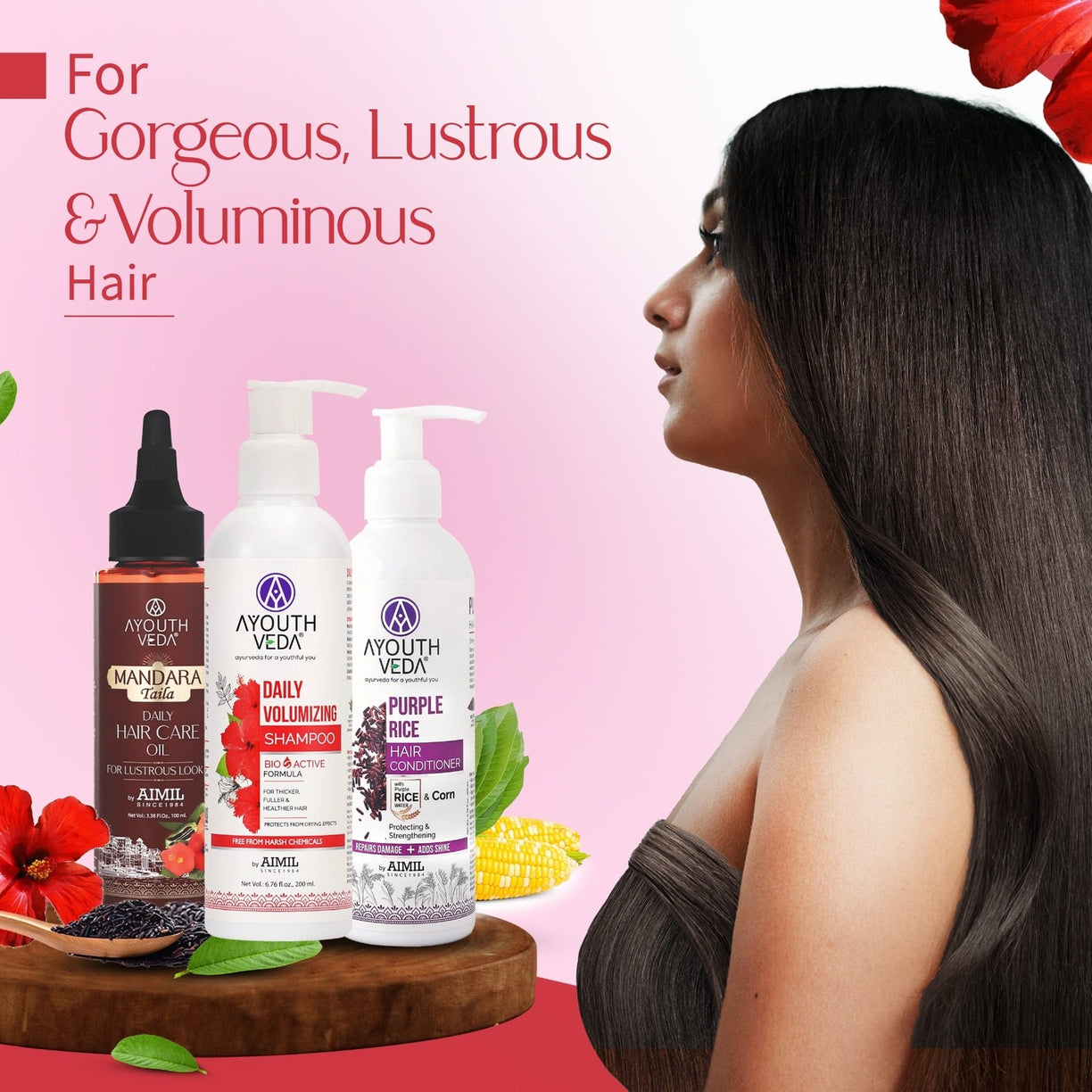 Hair Volumizing Regimen - Ayouthveda