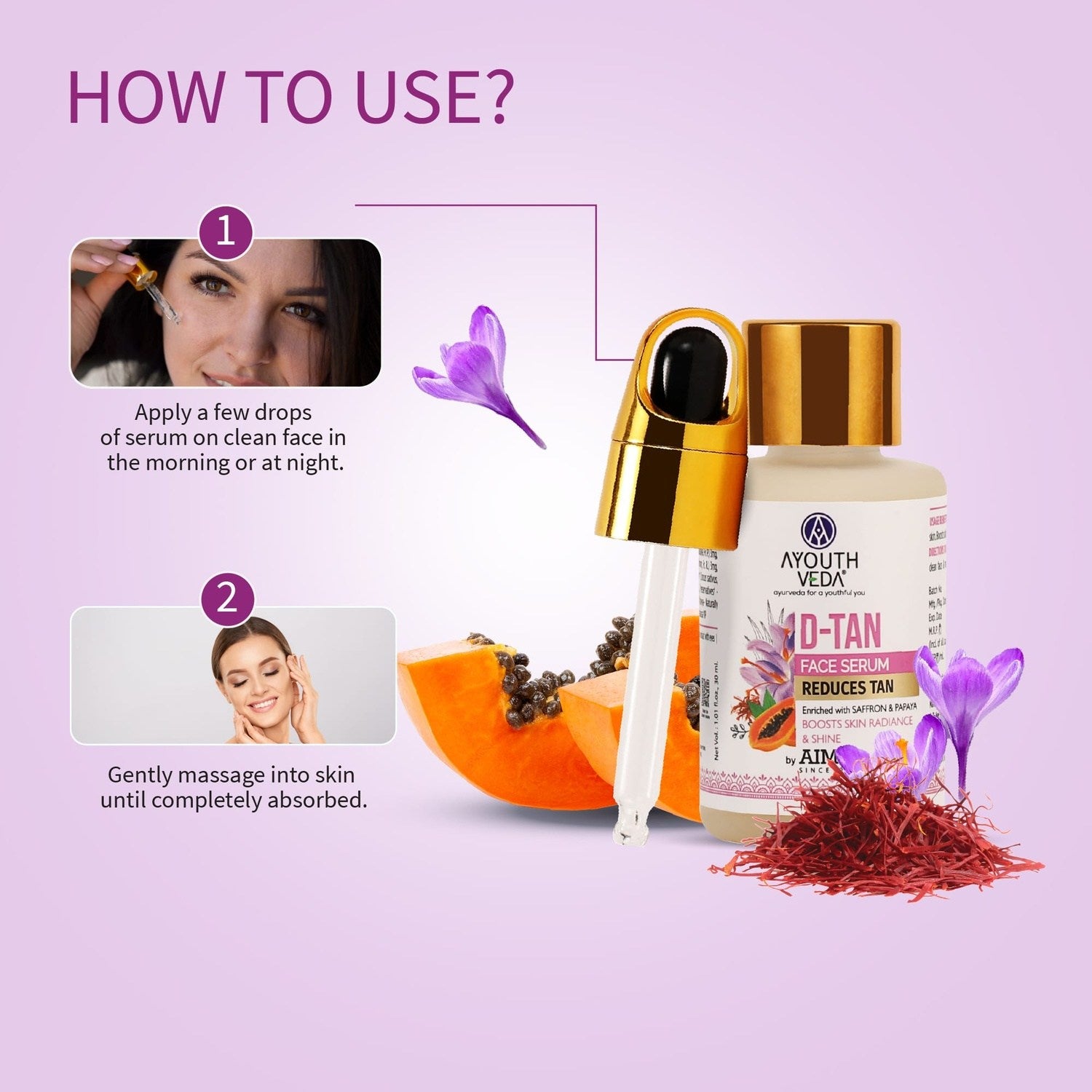 Tan Free Glowing Skin Combo | D-Tan Regimen - Ayouthveda