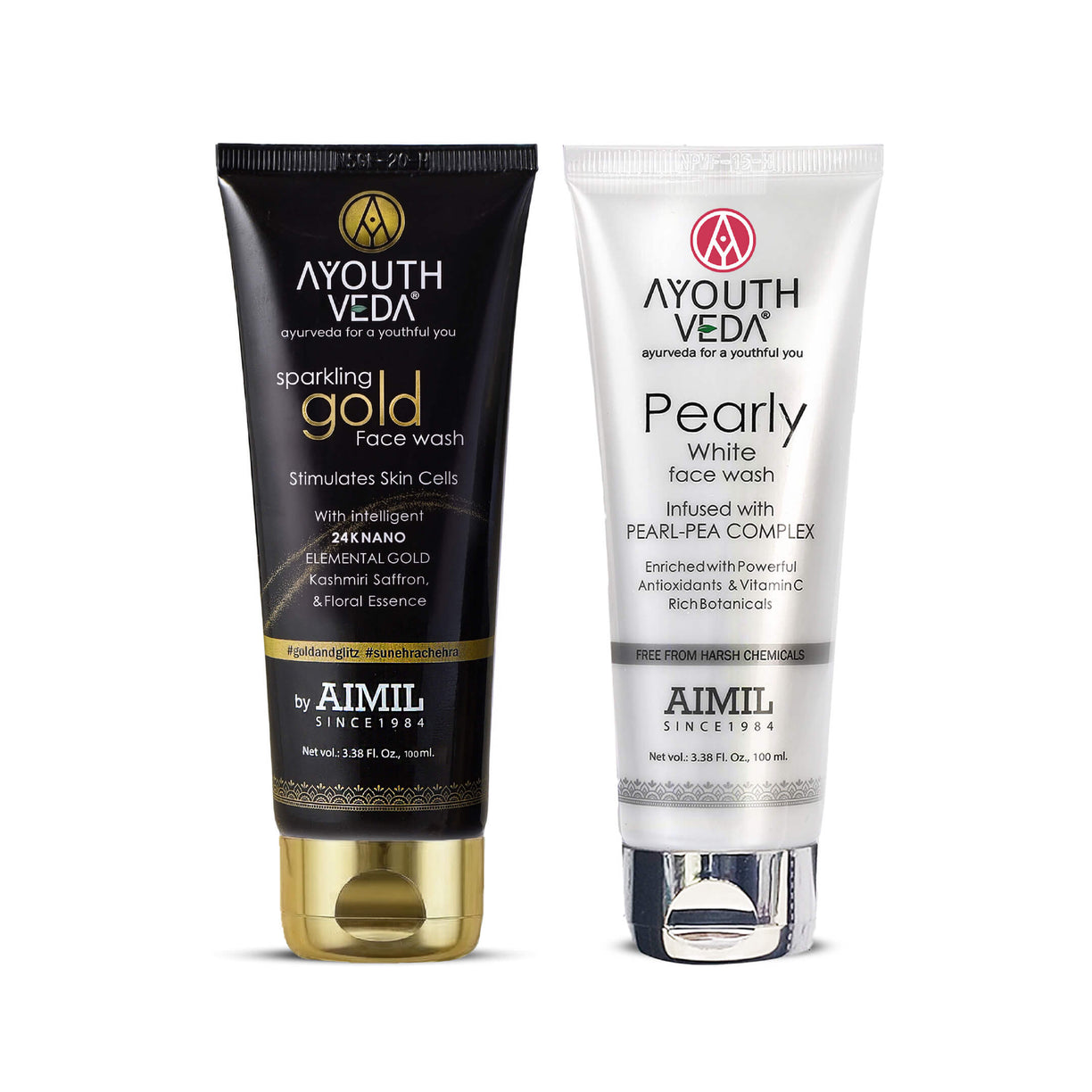 Luxury Face Wash Combo Pack of 2 (100ml Each) | Deep Cleansing & Skin Refresh