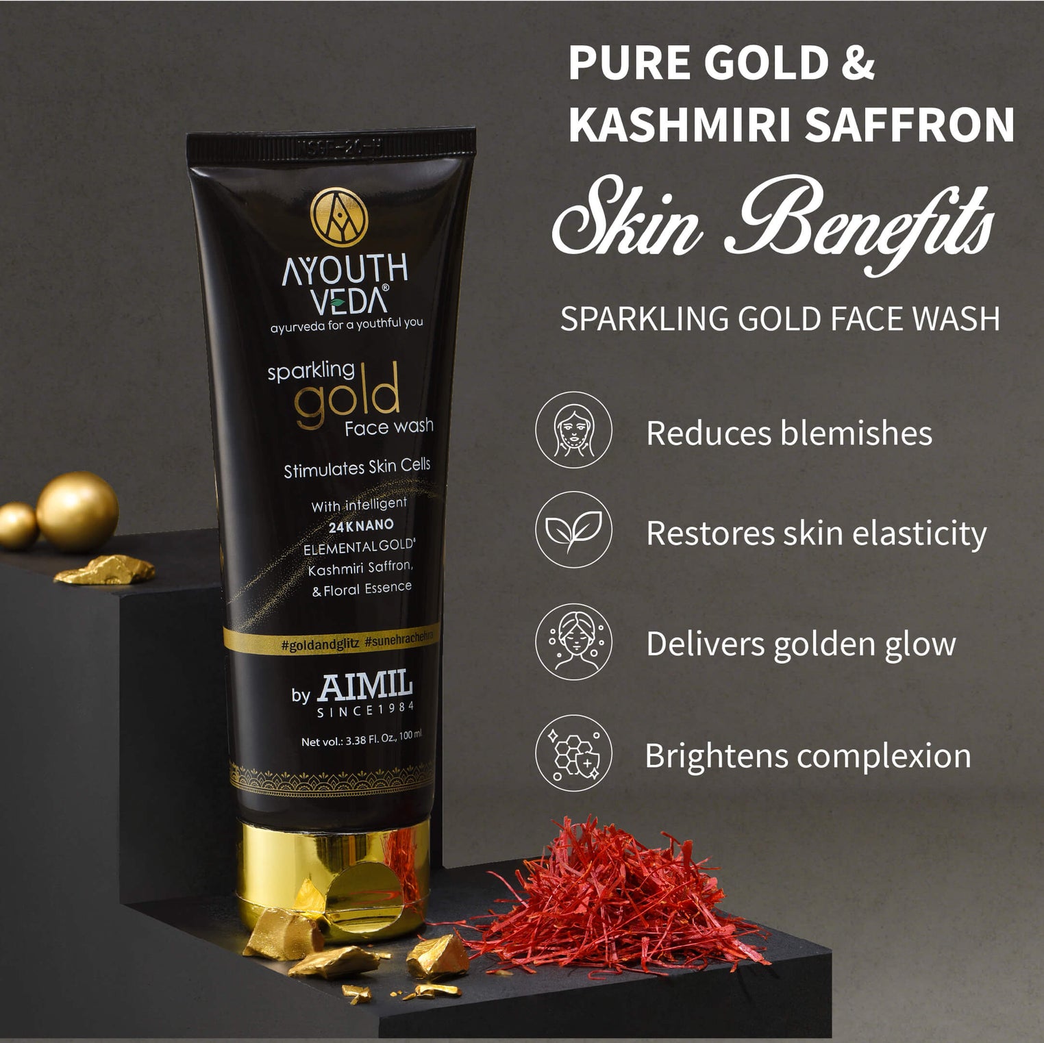 Luxury Face Wash Combo Pack of 2 (100ml Each) | Deep Cleansing & Skin Refresh