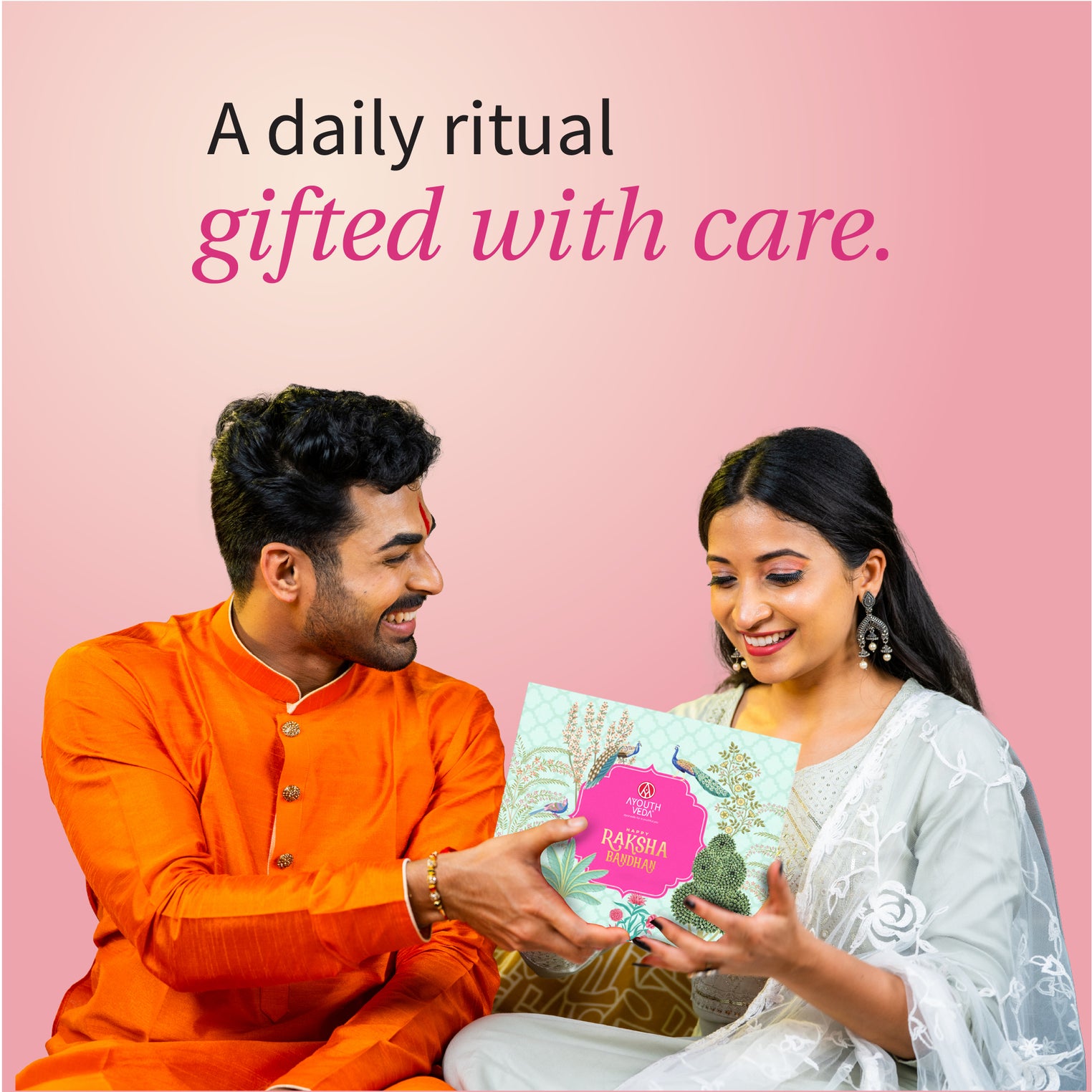 Ayouthveda Rakhi Freshness Ritual for Him | Charcoal Face Wash 100ml, Healthy Hair Shampoo 200ml, Oudh Shower Gel 250ml, Aloe Vera Body Lotion 250ml, Charcoal Detox Soap 110g & Charcoal White Toothpaste 100g with Free Rakhi