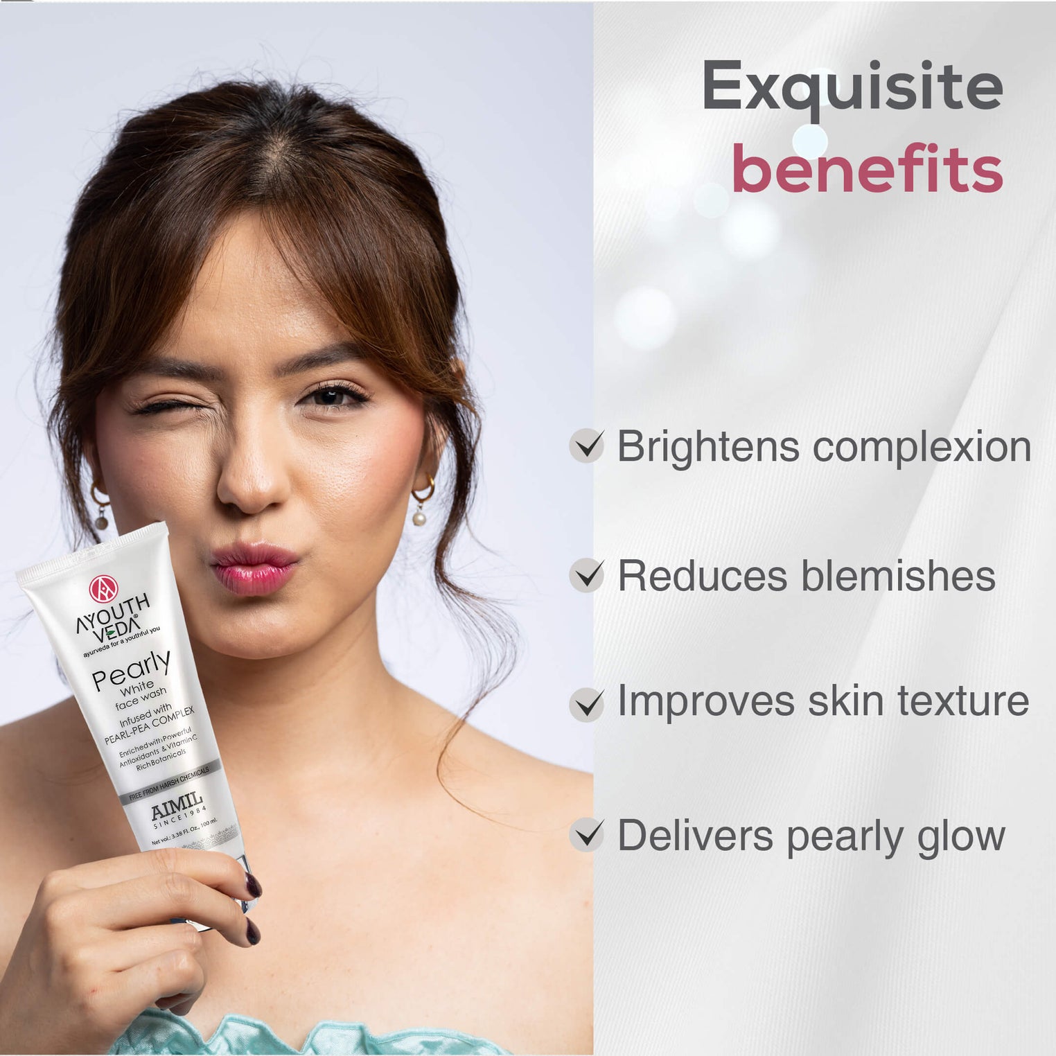 Pearly White Face Wash 100ml