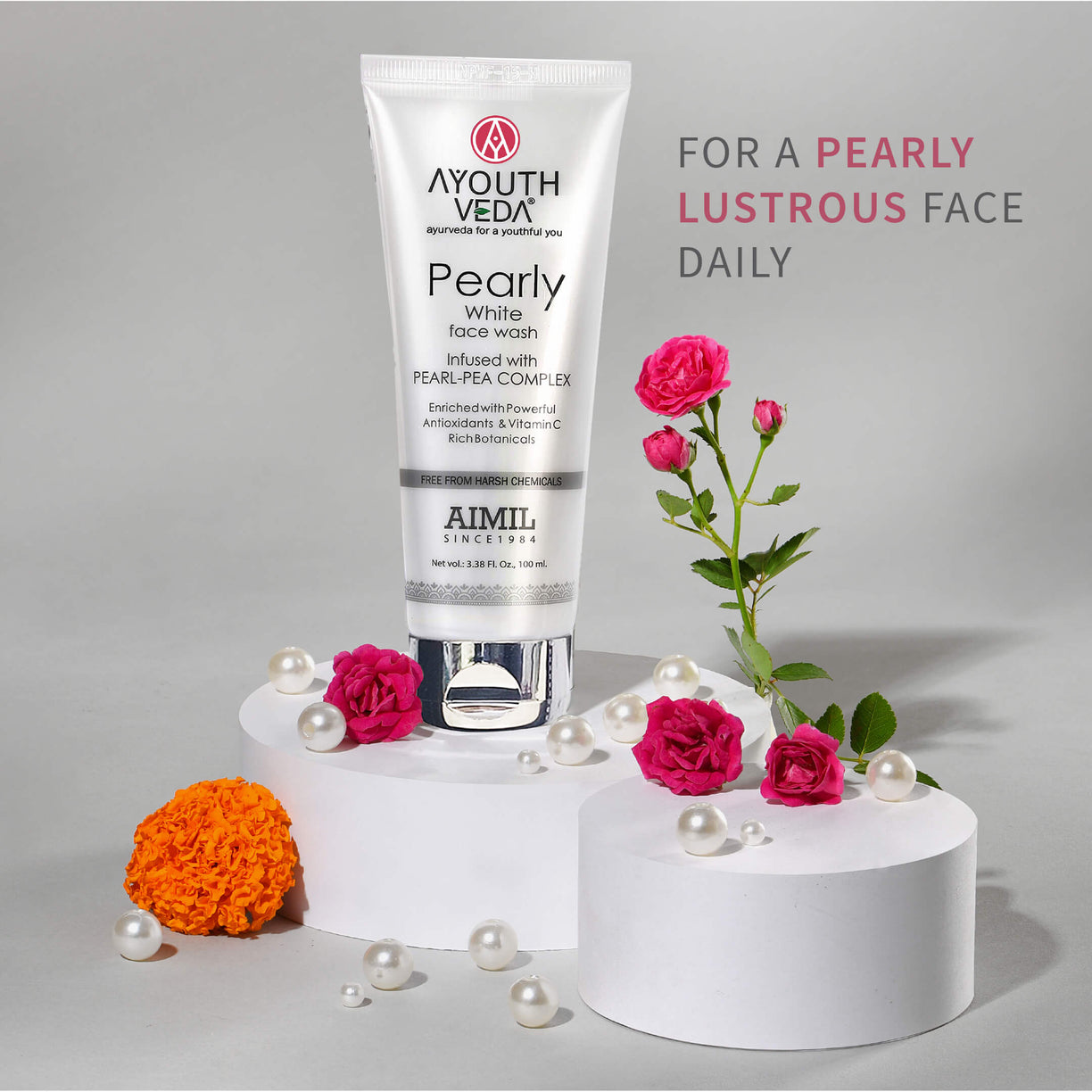 Pearly White Face Wash 100ml