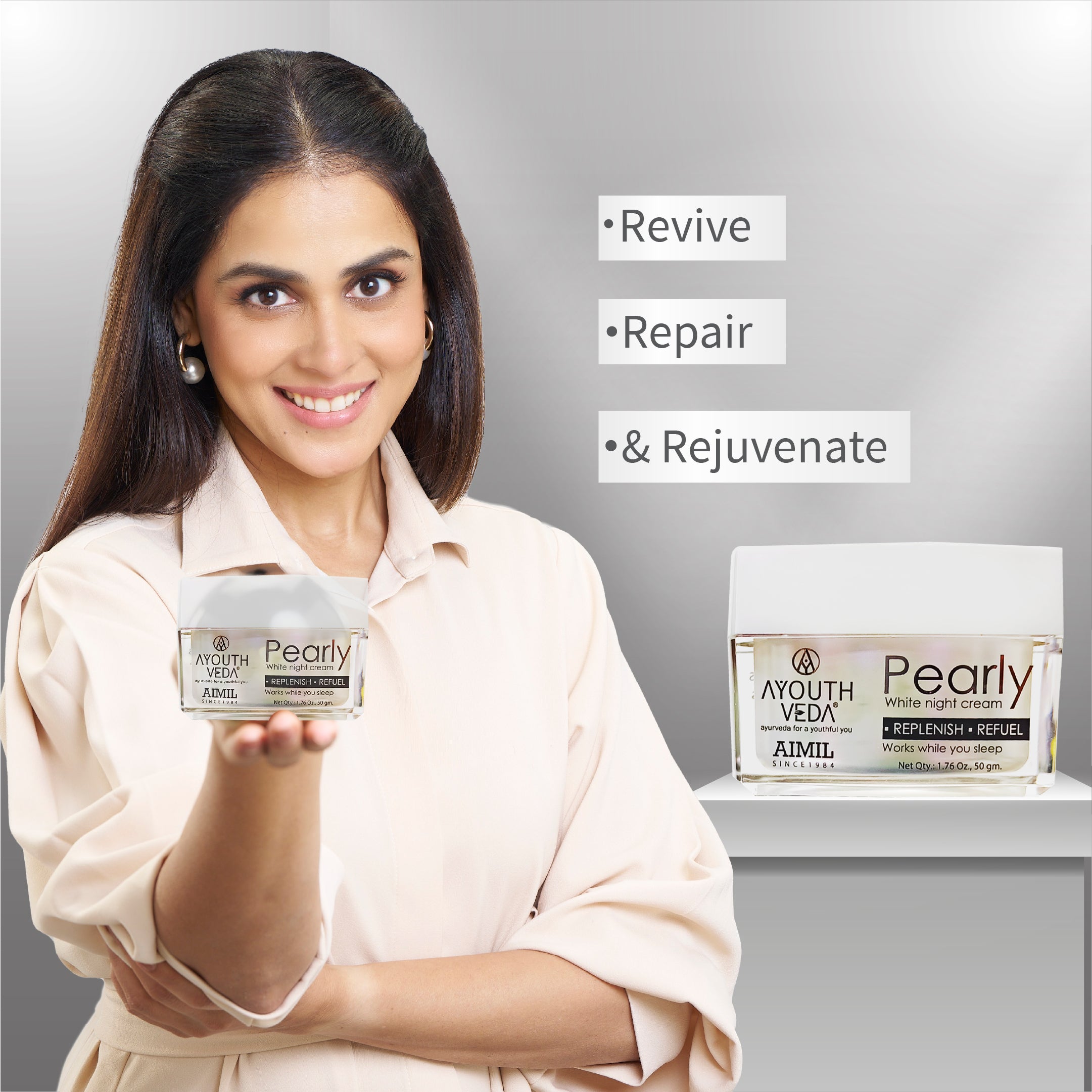 資生堂　&FACE PEARLY MILK EX・THE CREAM Ｘ Best Night Cream | Buy Best Night Cream for Women| Premium Night