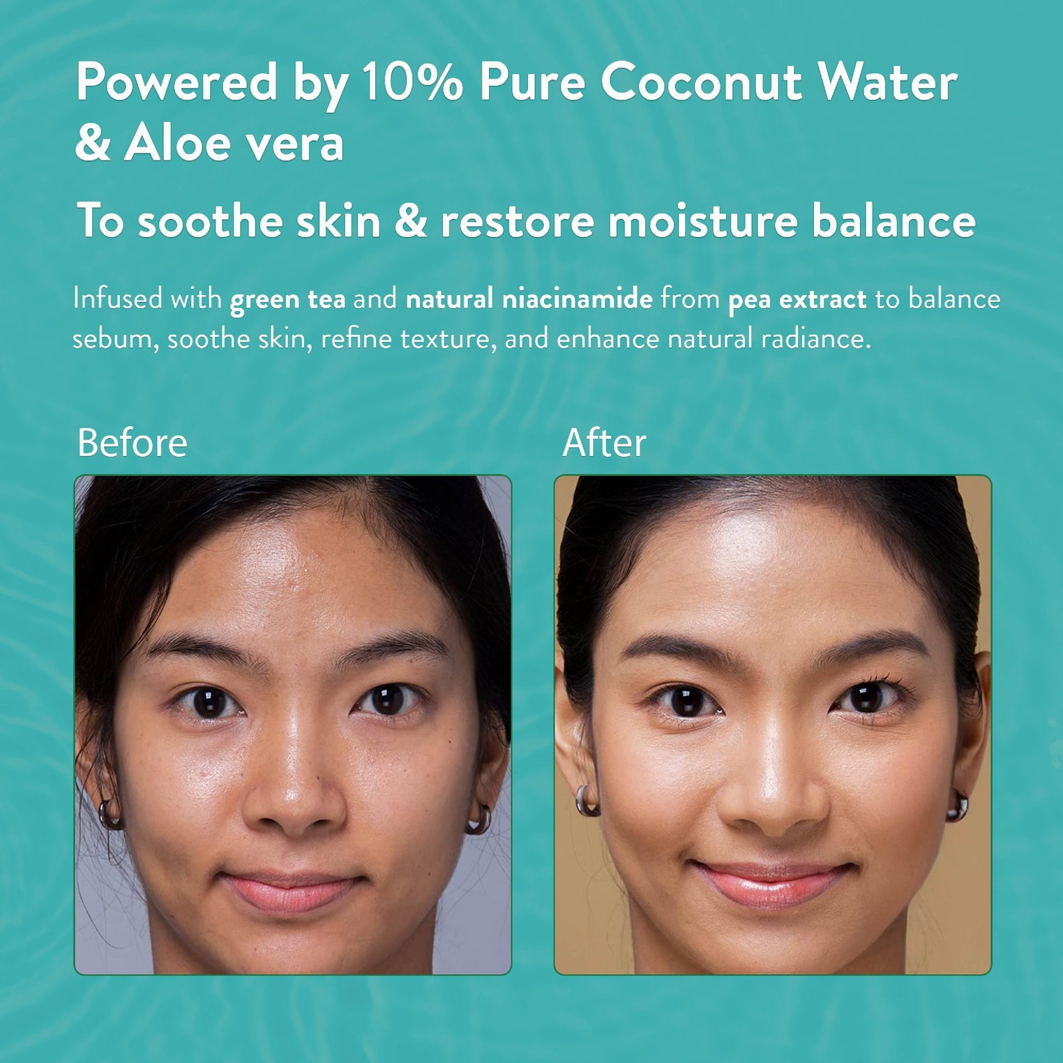 Ayouthveda Ultra Hydrating Face Emulsion Cream | Nature’s Goodness for 24 hours Hydration | Moisturizes, Tones, and Brightens Skin | With Coconut Water, Aloe Vera, and Green Tea | Net. qty - 60g
