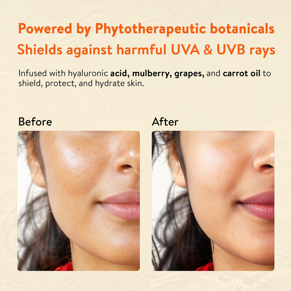 Ayouthveda Sun Turn+ Cream SPF 50 with Hyaluronic Acid for Broad Spectrum UV Protection Net qty.- 60 g