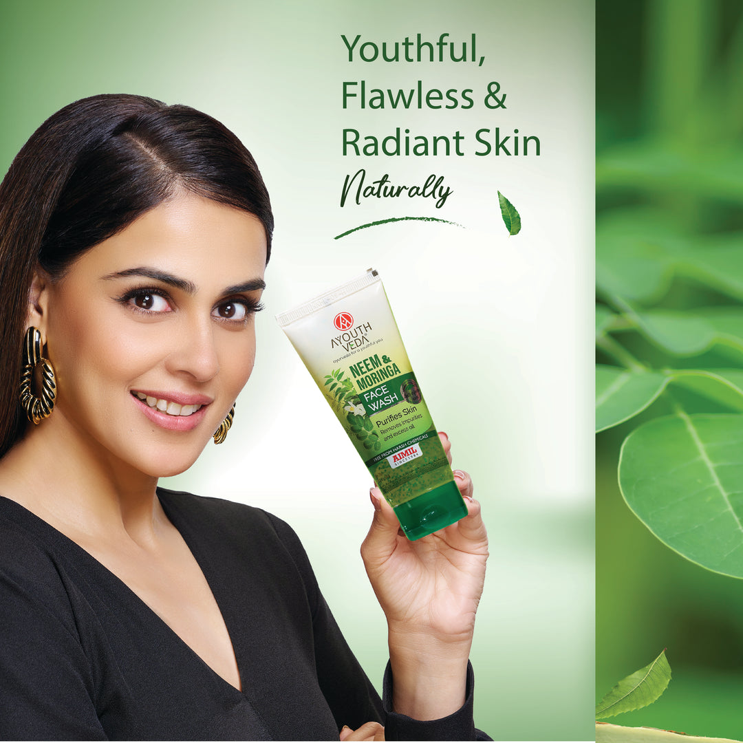 Neem and Moringa Face Wash (Set Of 2, 50g each)