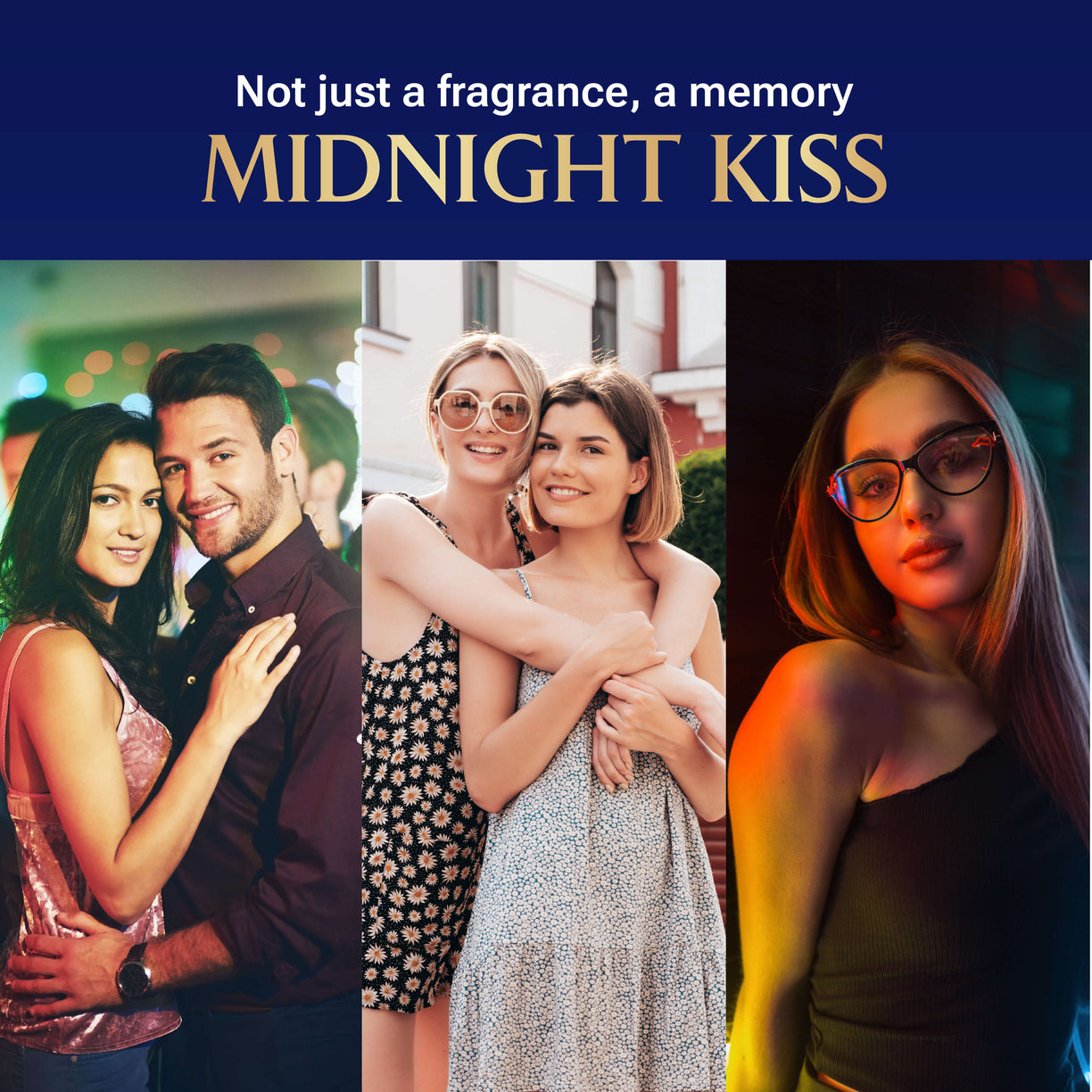 Ayouthveda Midnight Kiss Eau De Parfum for Women | Long Lasting Luxury Perfume | White Musk, Peach, Patchouli & Jasmine Notes | Elegant Evening Fragrance Spray | 100ml