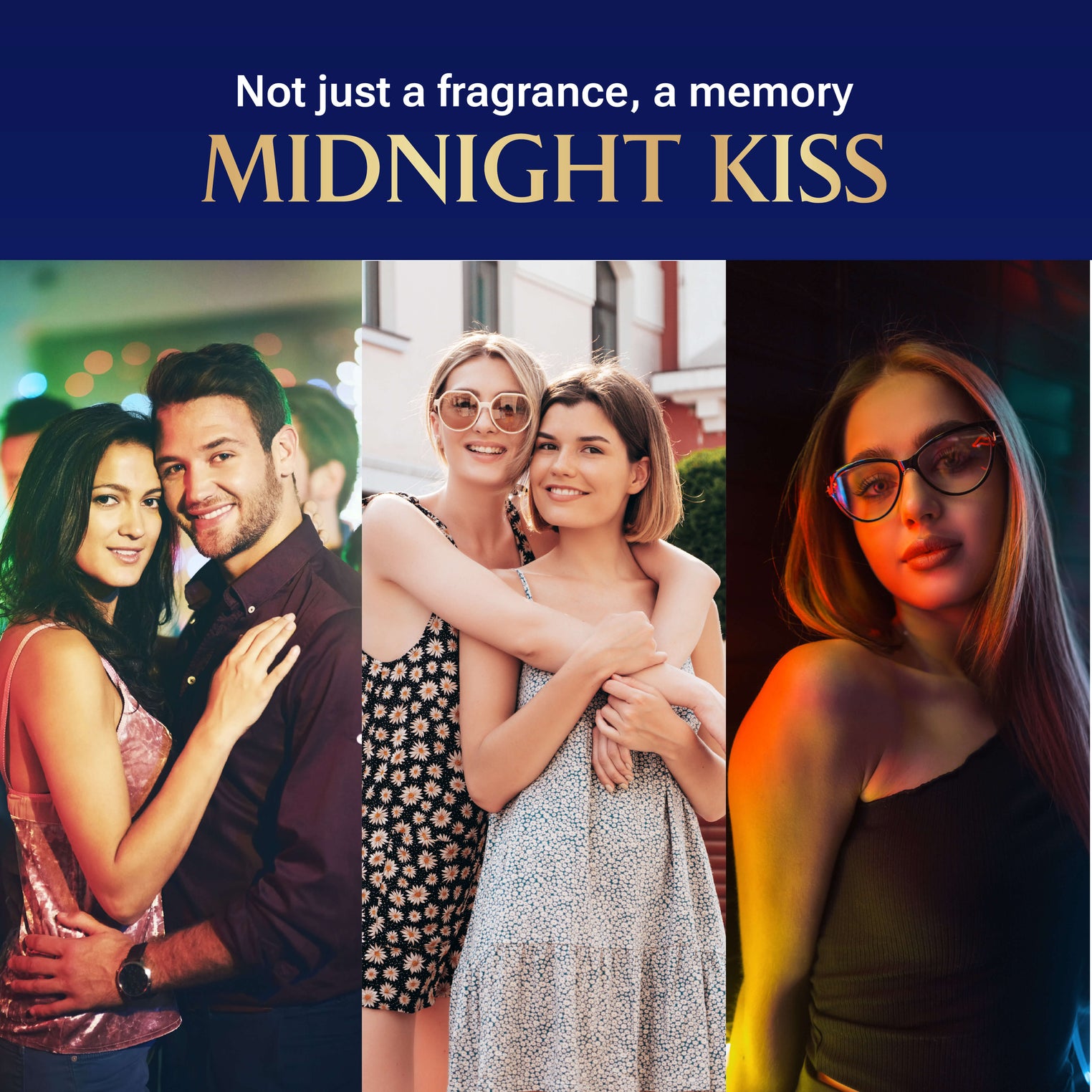 Ayouthveda Midnight Kiss Eau De Parfum for Women | Long Lasting Luxury Perfume | White Musk, Peach, Patchouli & Jasmine Notes | Elegant Evening Fragrance Spray | 100ml