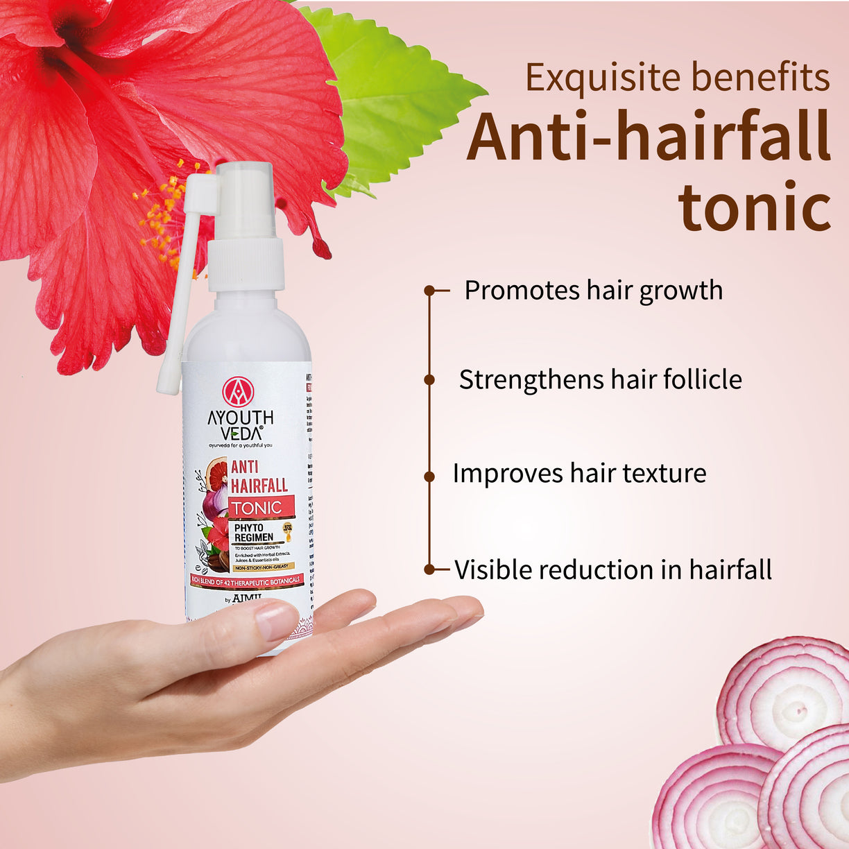 Hairfall Rescue Combo | Anti-Hairfall Tonic (100 ml) | Anti-Hair Fall Shampoo (200 ml)