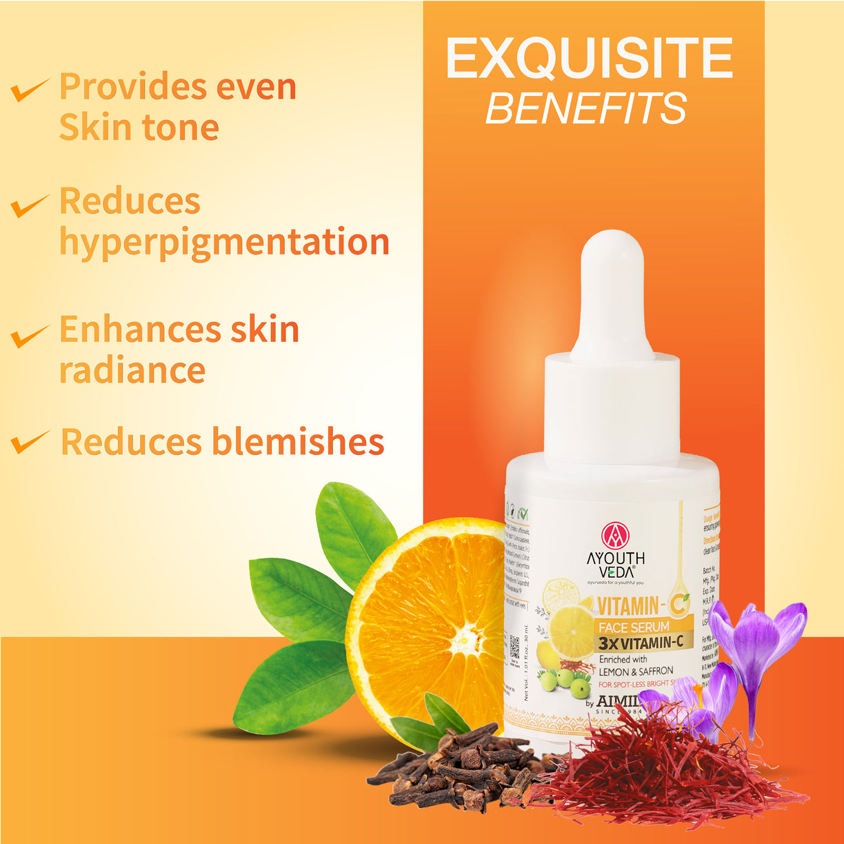 Vitamin C Sun Defense Duo | Vitamin-C Face Serum (30 ml) | Sun Turn Cream SPF 30 (60 g)