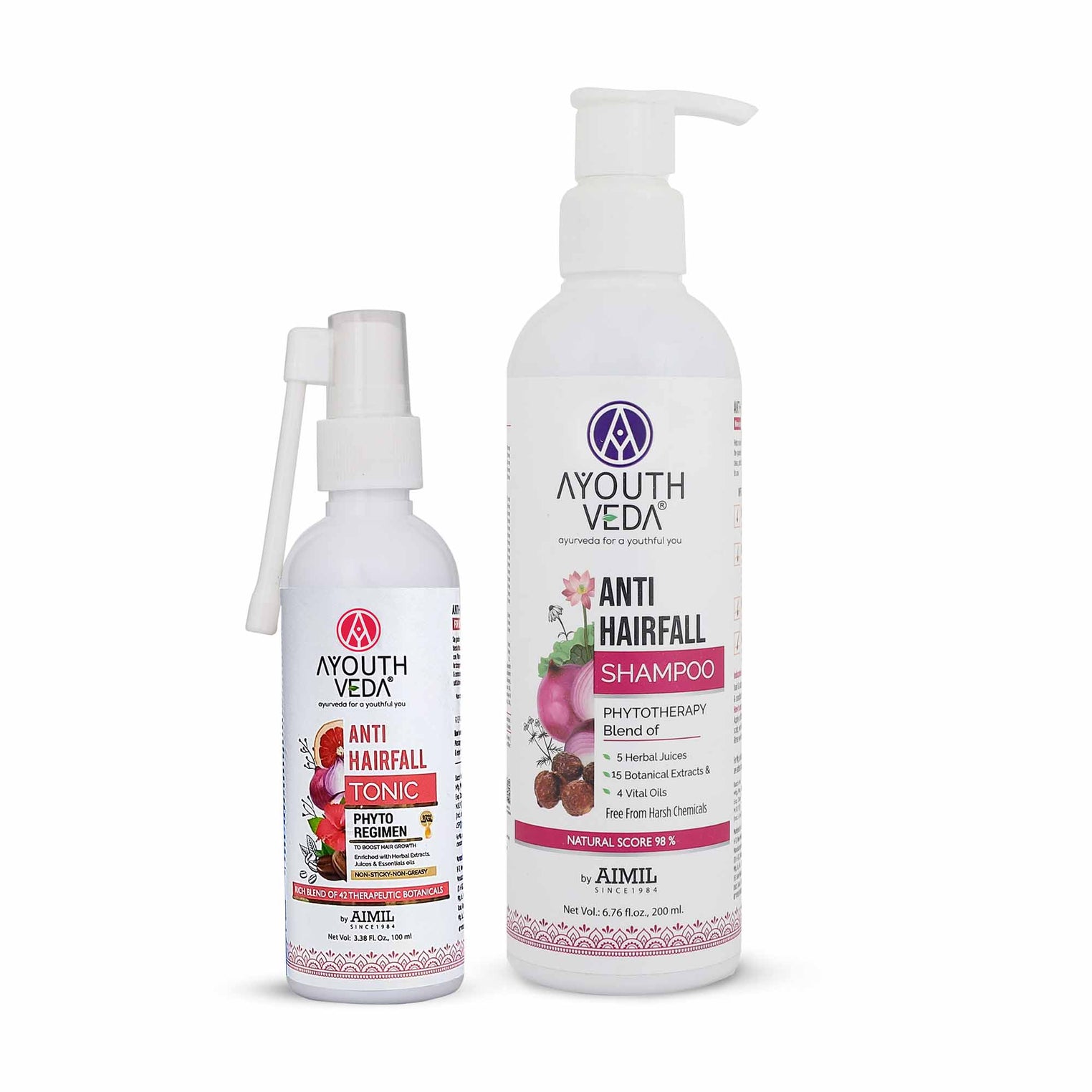 Hairfall Rescue Combo | Anti-Hairfall Tonic (100 ml) | Anti-Hair Fall Shampoo (200 ml)