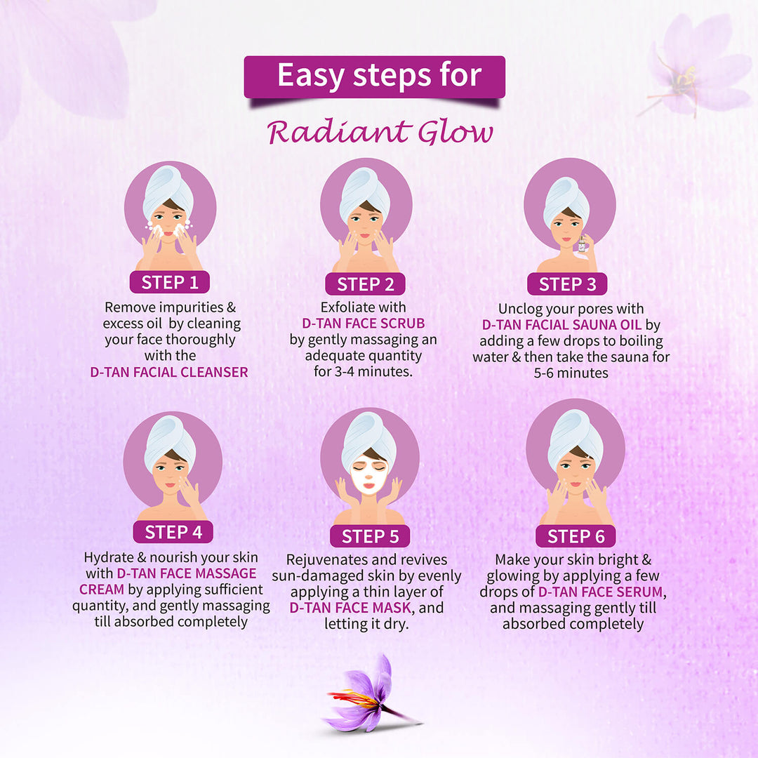 D- Tan Facial Kit for Tan Removal & Brightness 230g - Ayouthveda