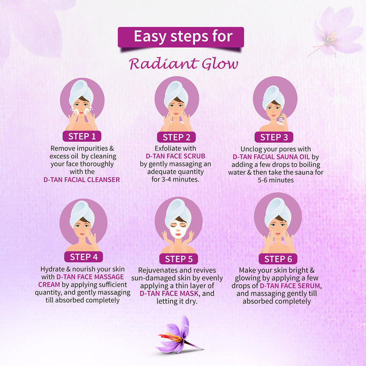 D- Tan Facial Kit for Tan Removal & Brightness 230g - Ayouthveda