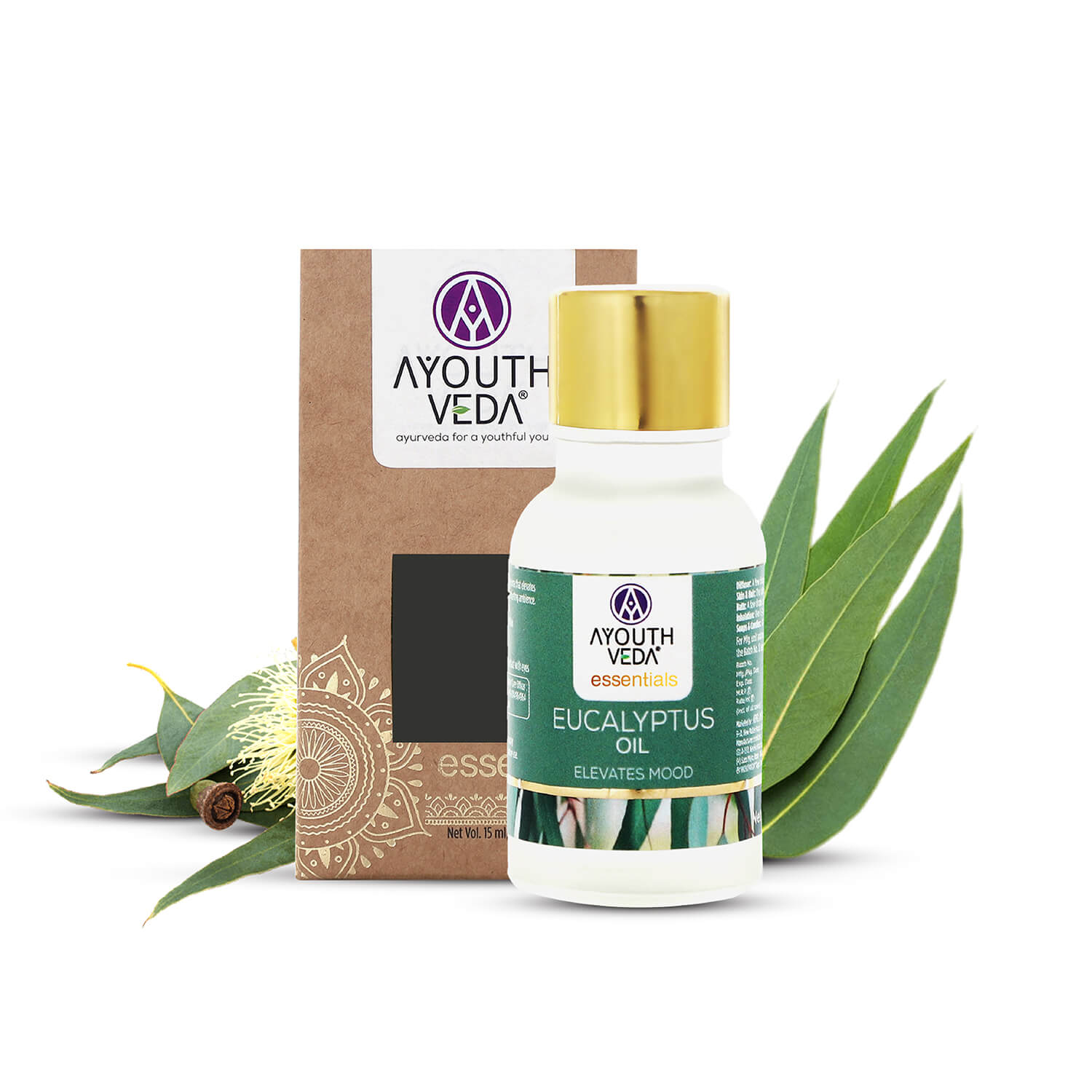 Eucalyptus Essential Oil 15ml - Ayouthveda