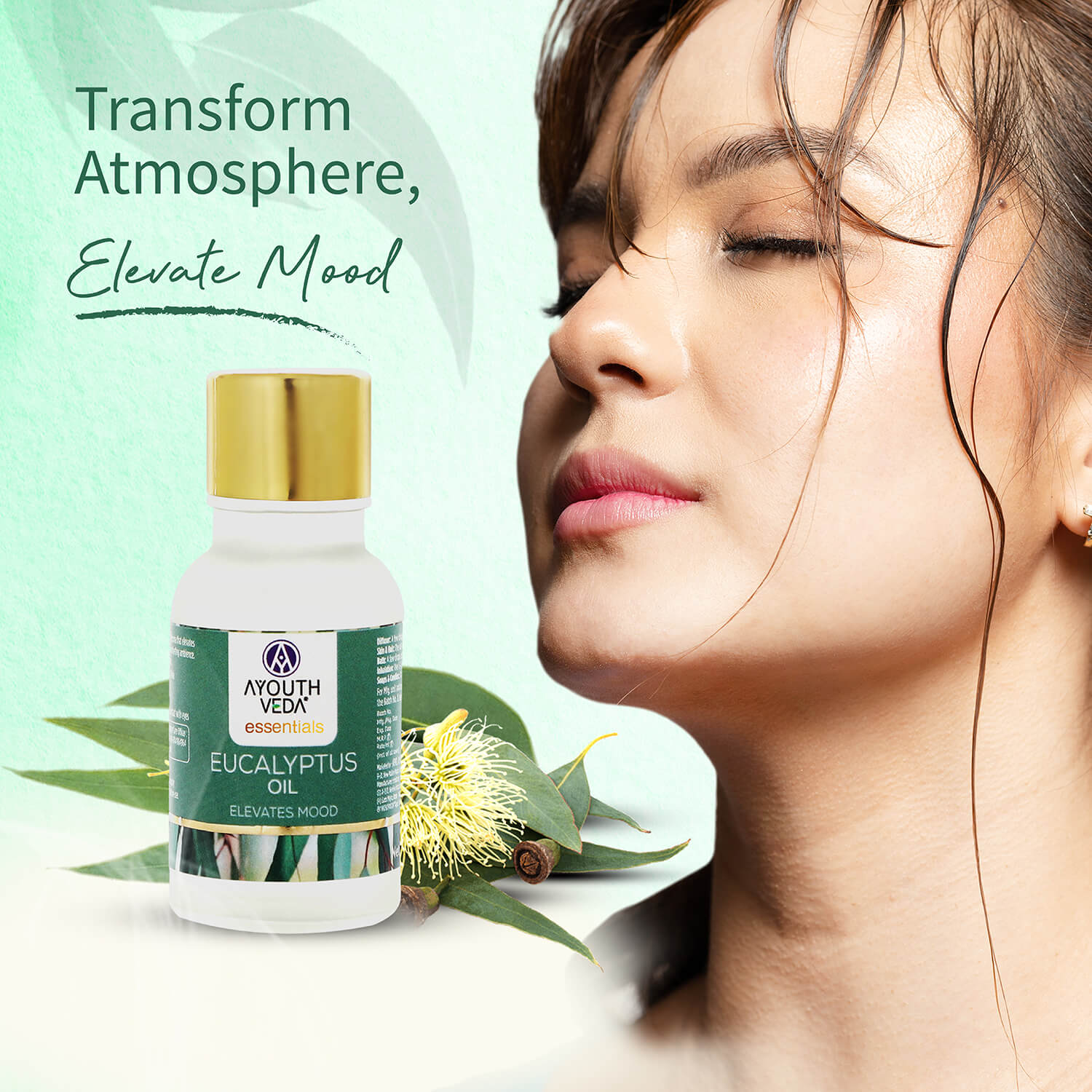 Eucalyptus Essential Oil 15ml - Ayouthveda