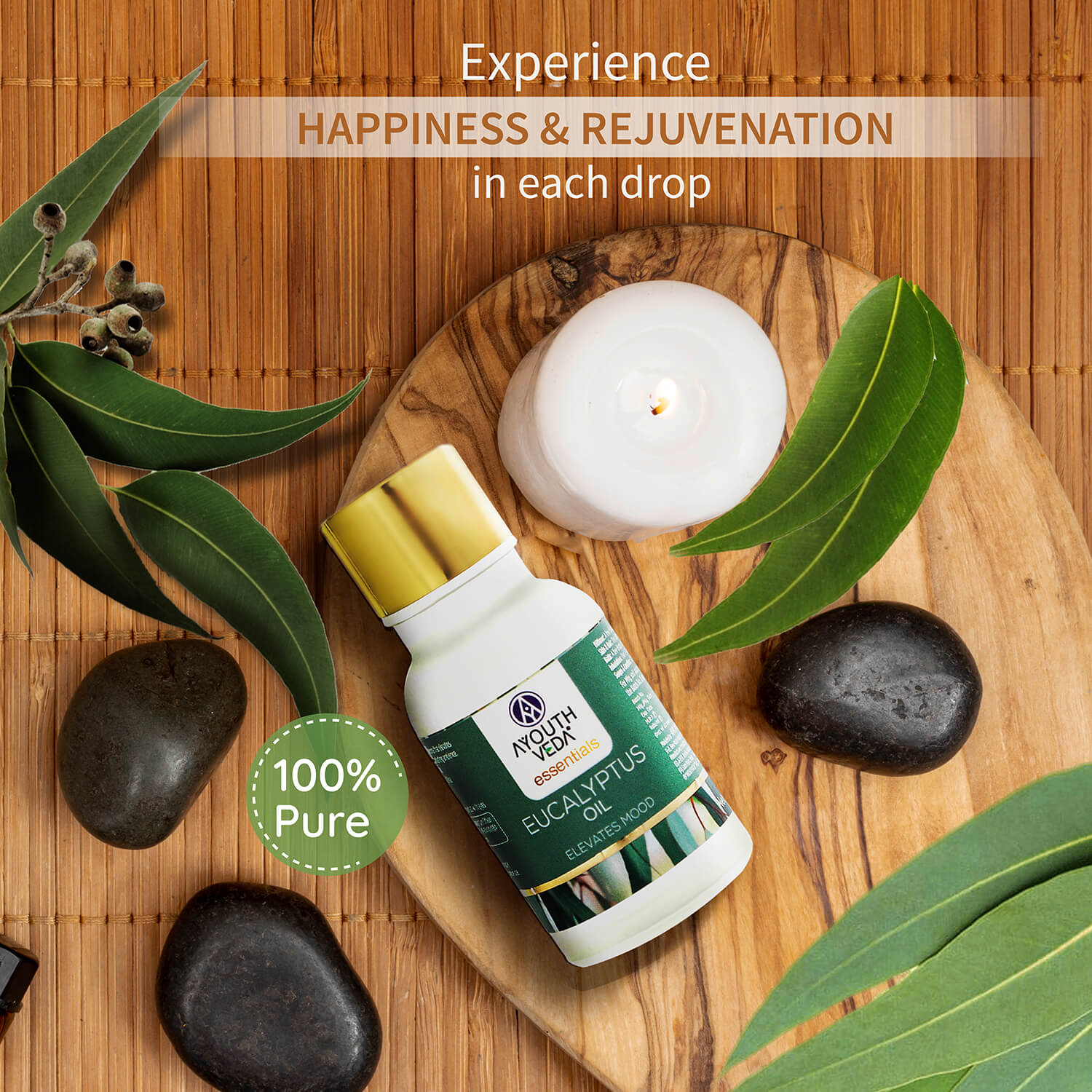 Eucalyptus Essential Oil 15ml - Ayouthveda