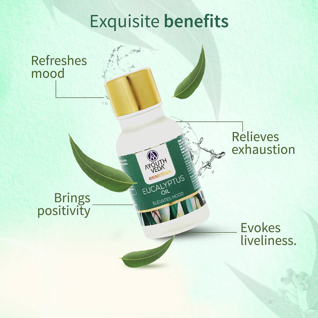 Eucalyptus Essential Oil 15ml - Ayouthveda