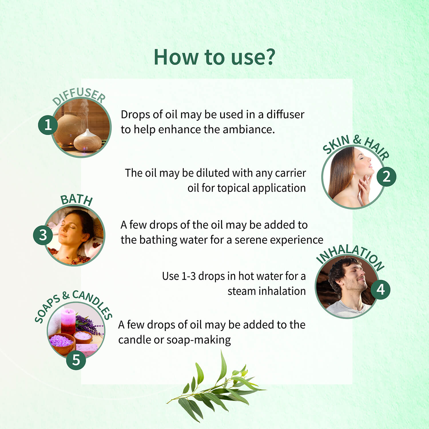 Eucalyptus Essential Oil 15ml - Ayouthveda