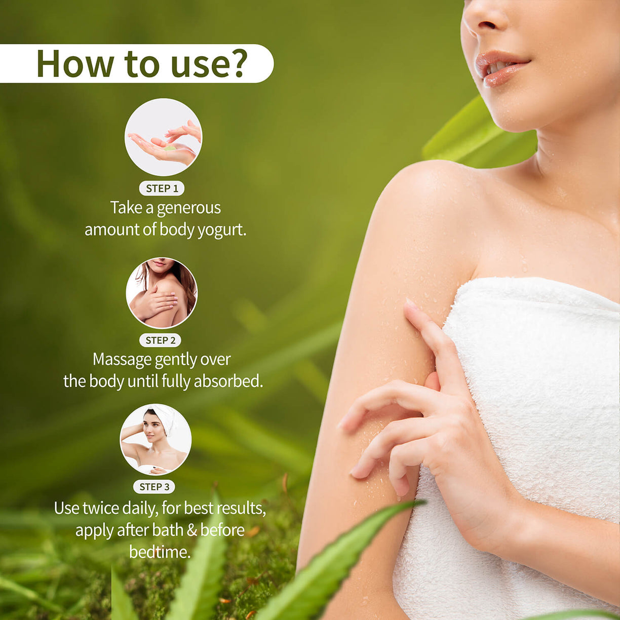 Ayouthveda Hemp Seed Body Yogurt for All Skin Types - Net Qty- 200g - Ayouthveda