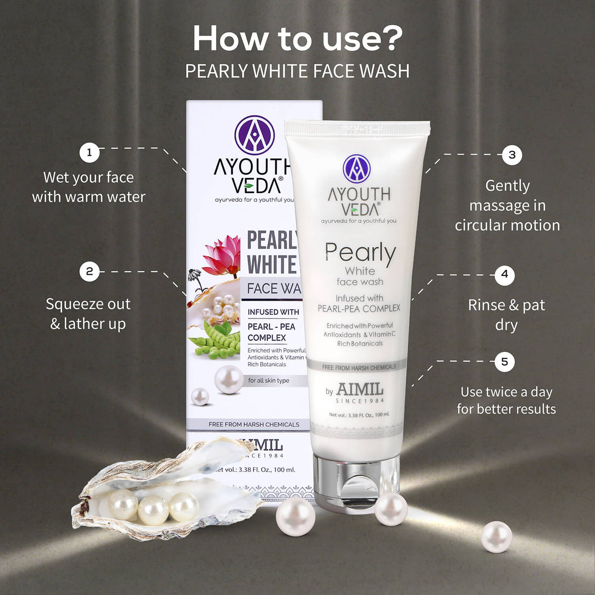 Luxury Face Wash (Set of 2*100) (100 Each ) - Ayouthveda