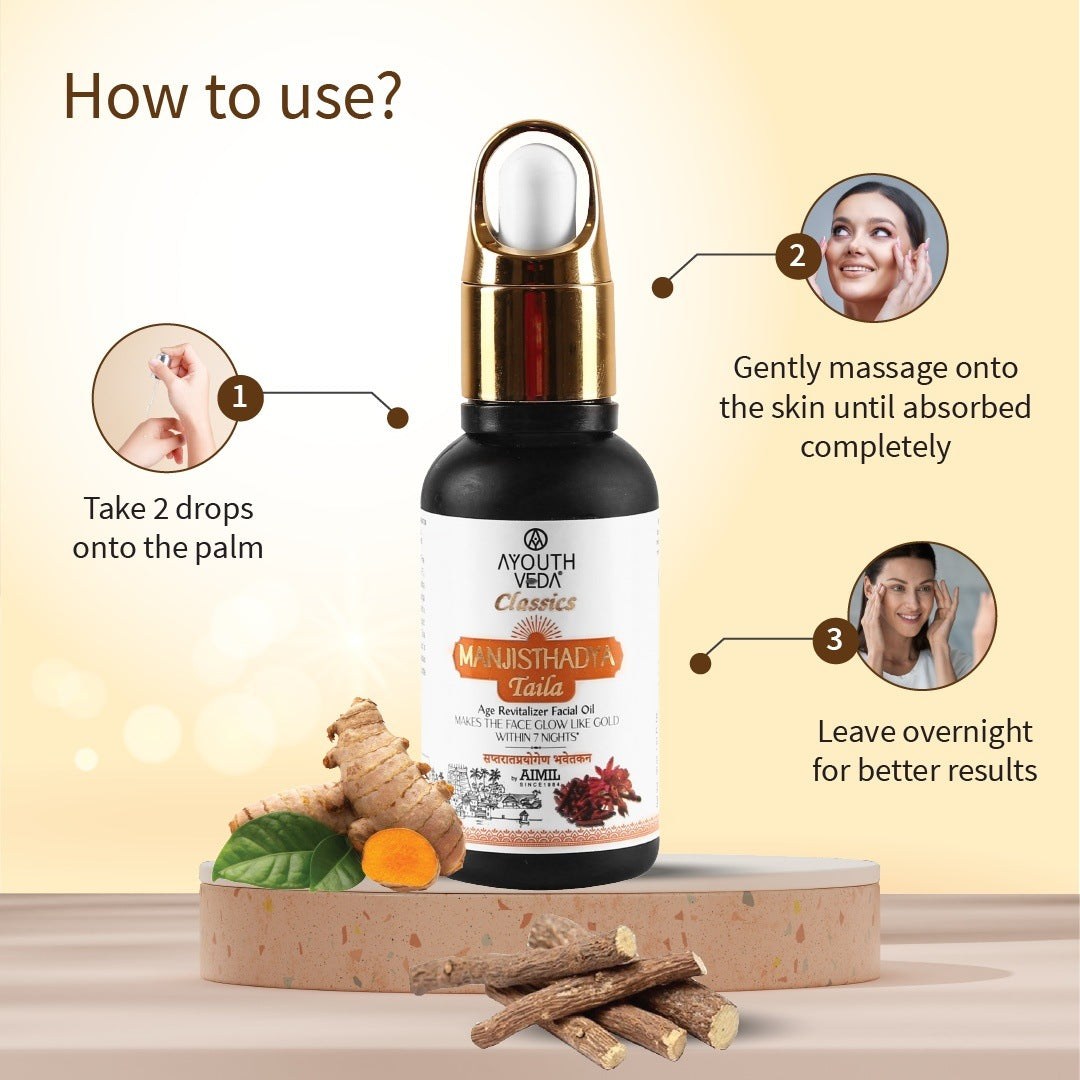 Manjisthadya Taila 30 ml - Ayouthveda