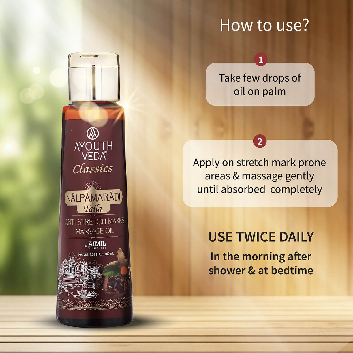 Nalpamaradi Taila 100 ml - Ayouthveda