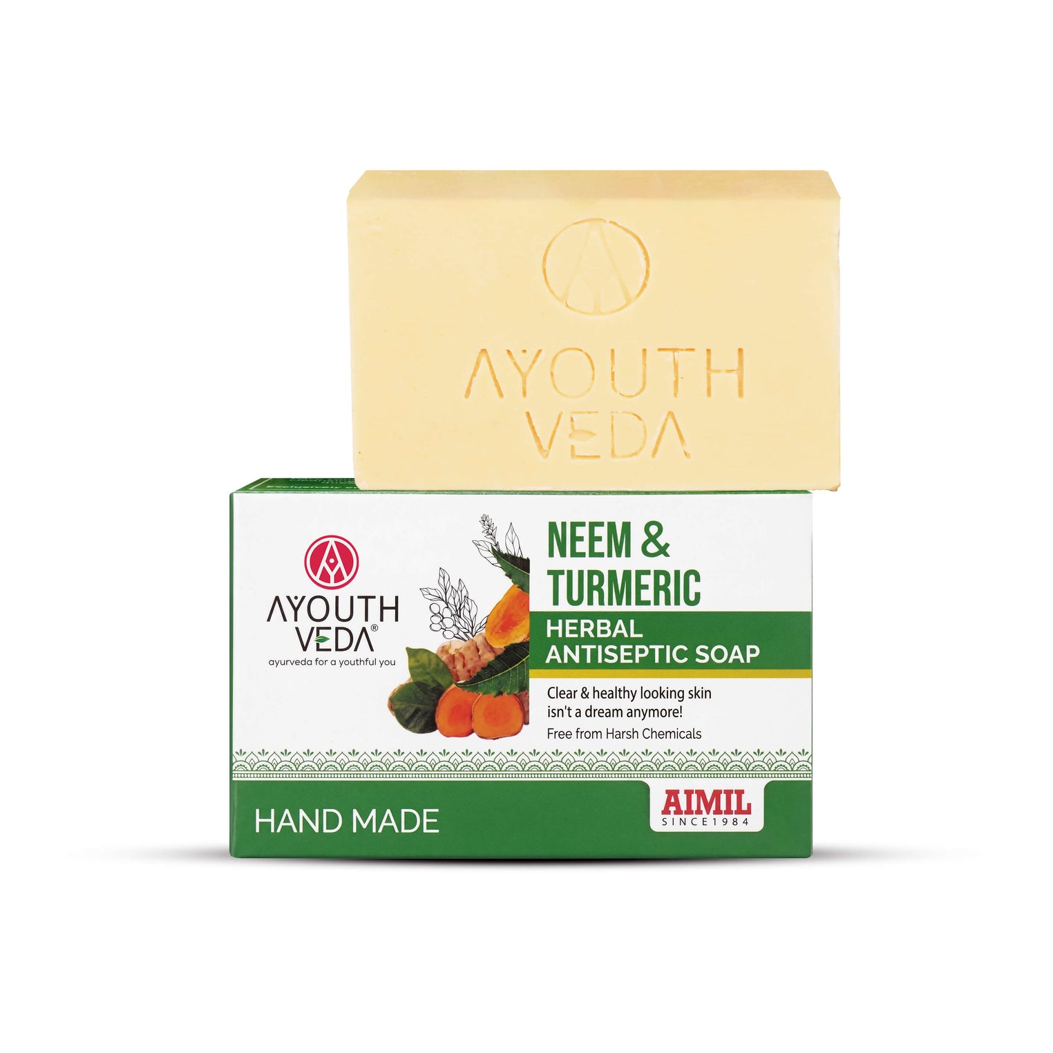 Neem & Turmeric Soap 100 g each pack of 2