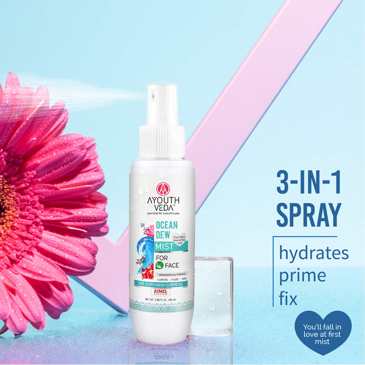 Ocean Dew Mist to keep your skin hydrated all day 100ml