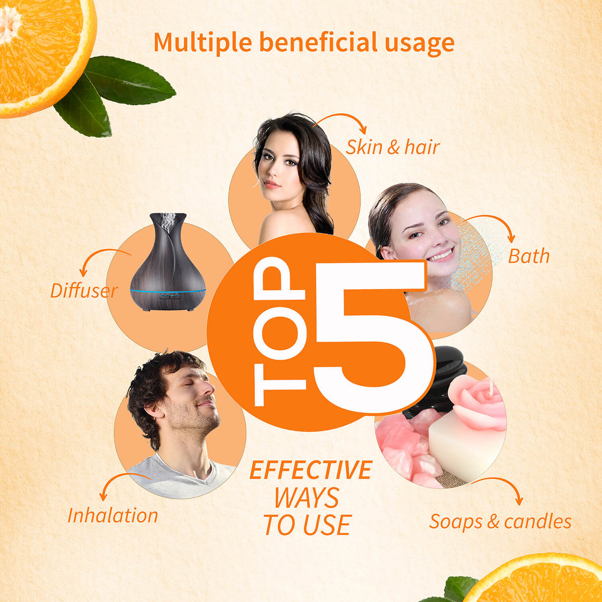 Orange Essential Oil 15 ml - Ayouthveda