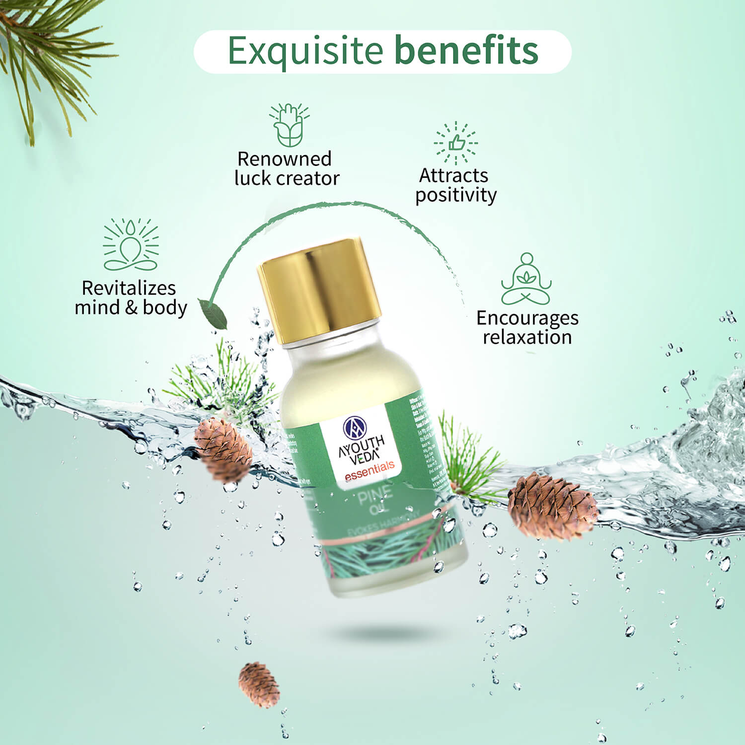 Pine Essential Oil 15ml - Ayouthveda