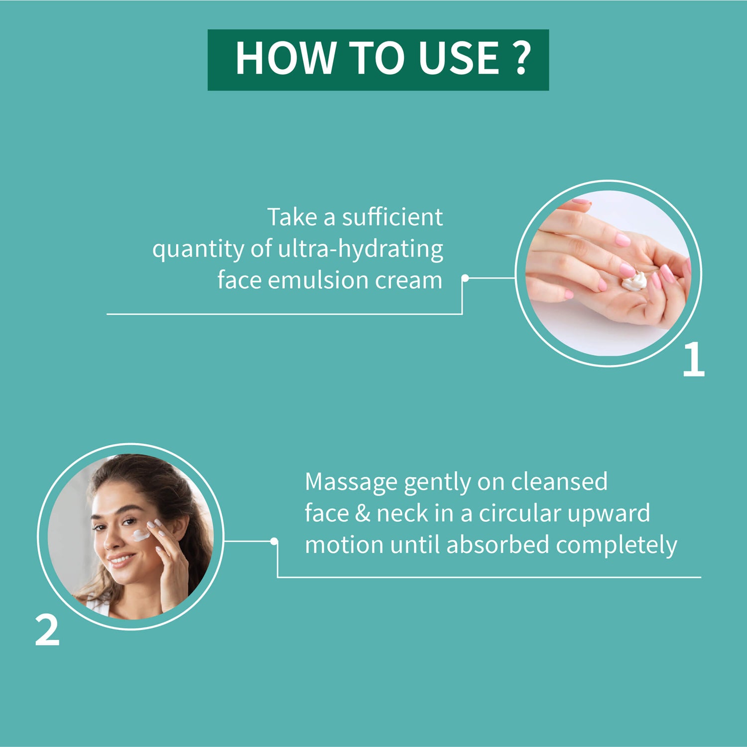 Ultra Hydrating Face Emulsion Cream With Aloe Vera & Coconut Water- 60 g - Ayouthveda