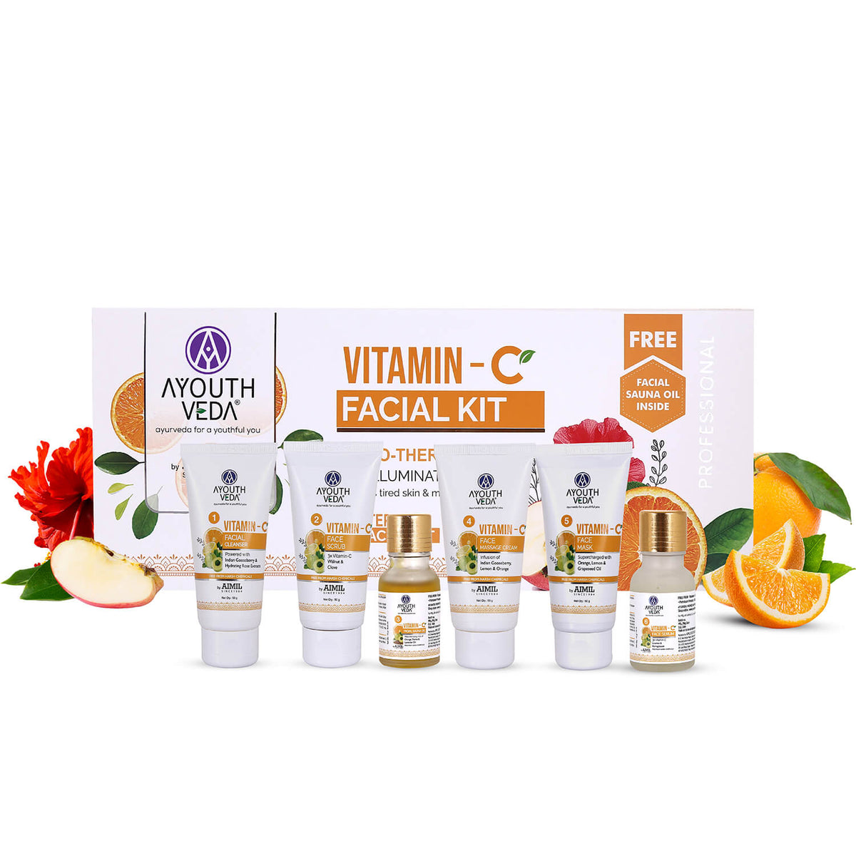 Vitamin C Facial Kit For Skin Brightening Best Facial Kit women