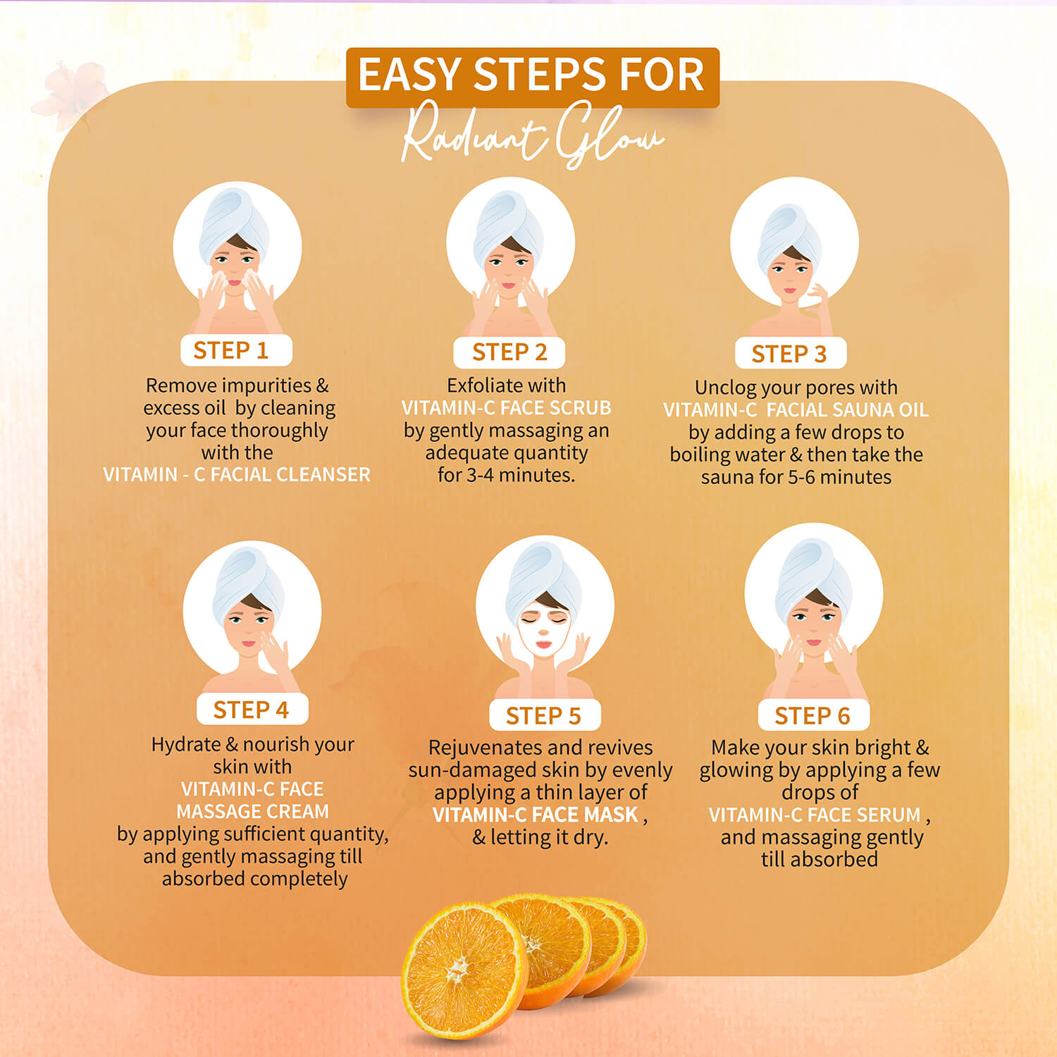 Vitamin- C Facial Kit For Skin Brightening 230g - Ayouthveda