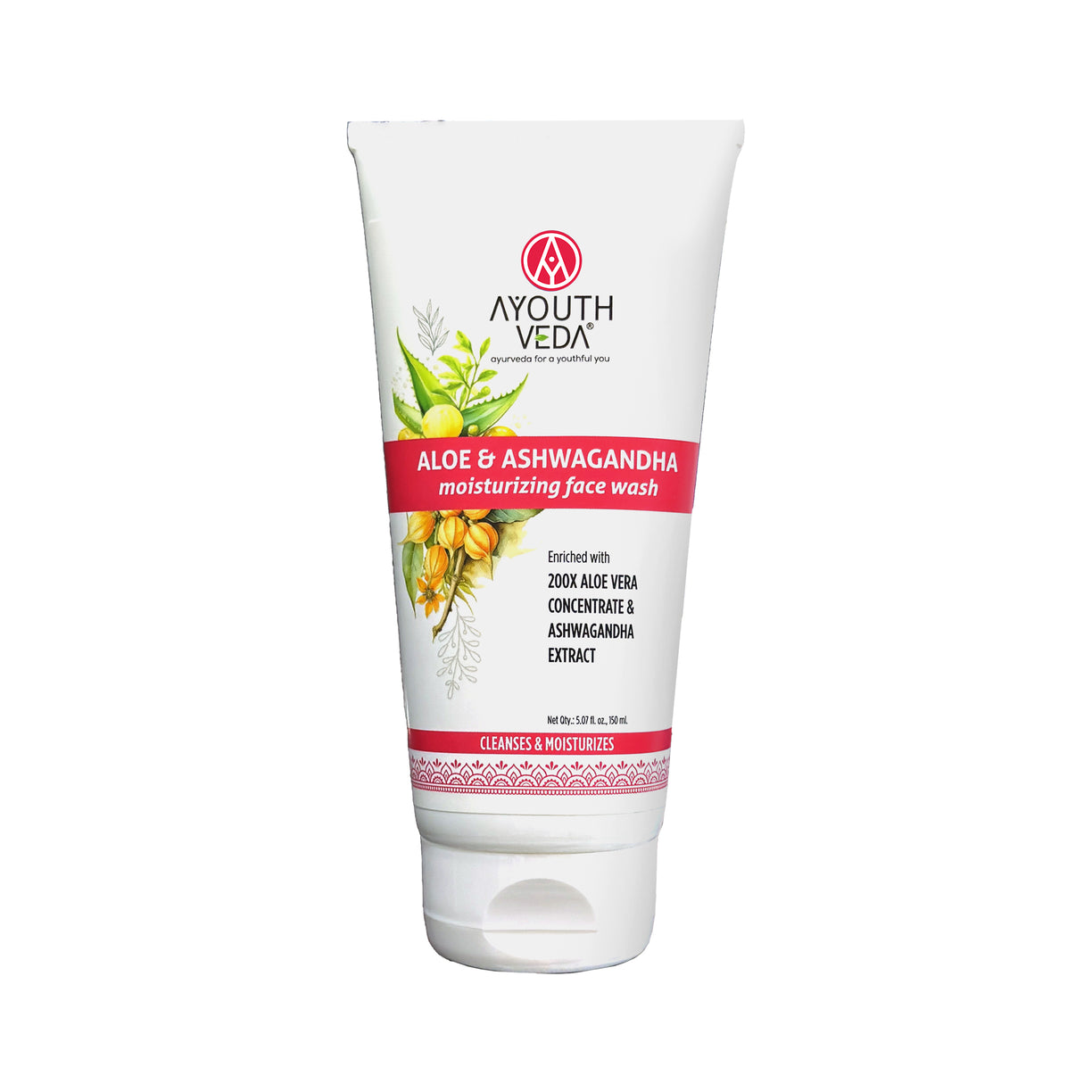 Aloe & Ashwagandha Moiturizing Face Wash 150ml